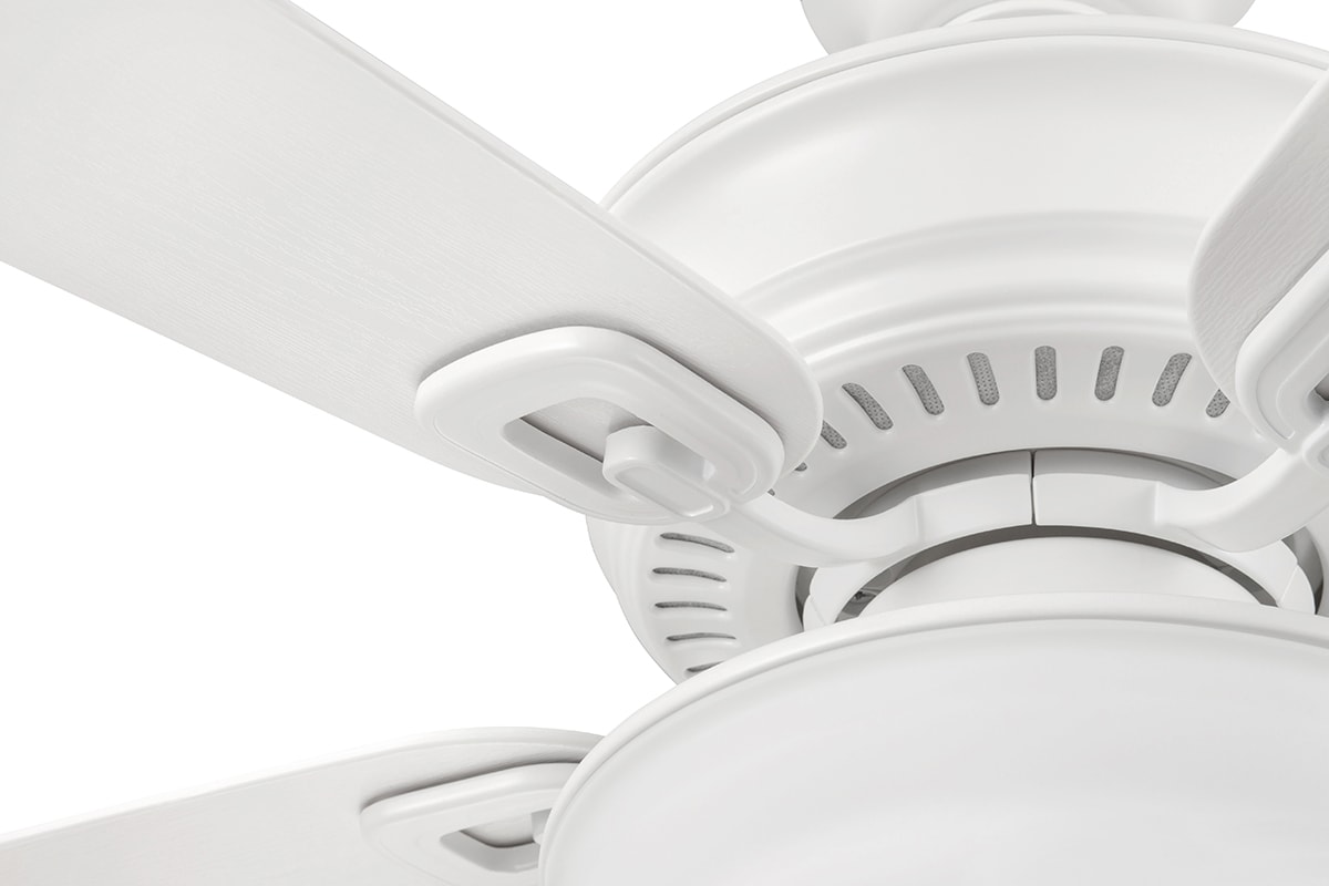 Offers Harbor Breeze ECHOLAKE Matte White Finish Ceiling Fan #0747604