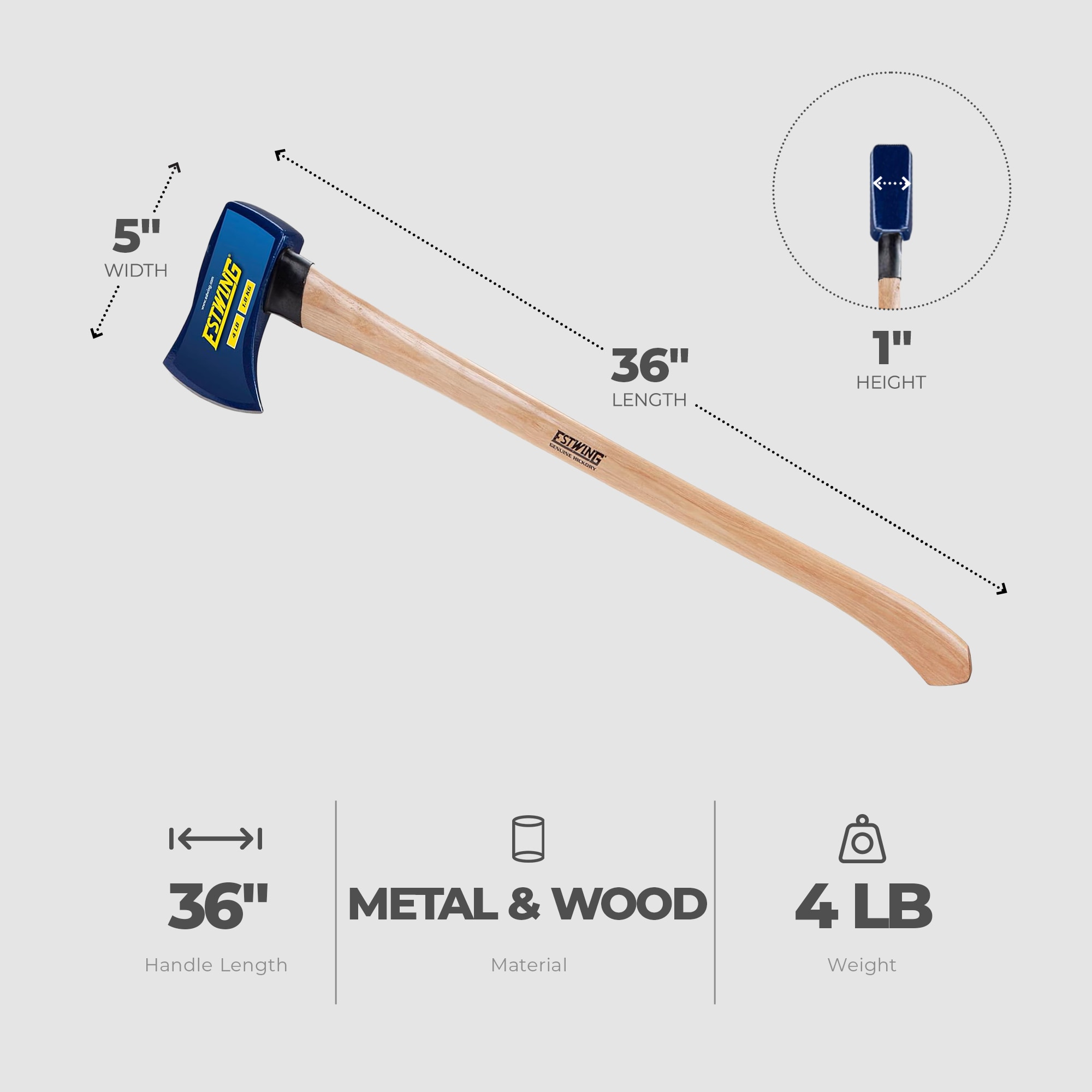 Estwing 397439 Splitting-Mauls - View #2