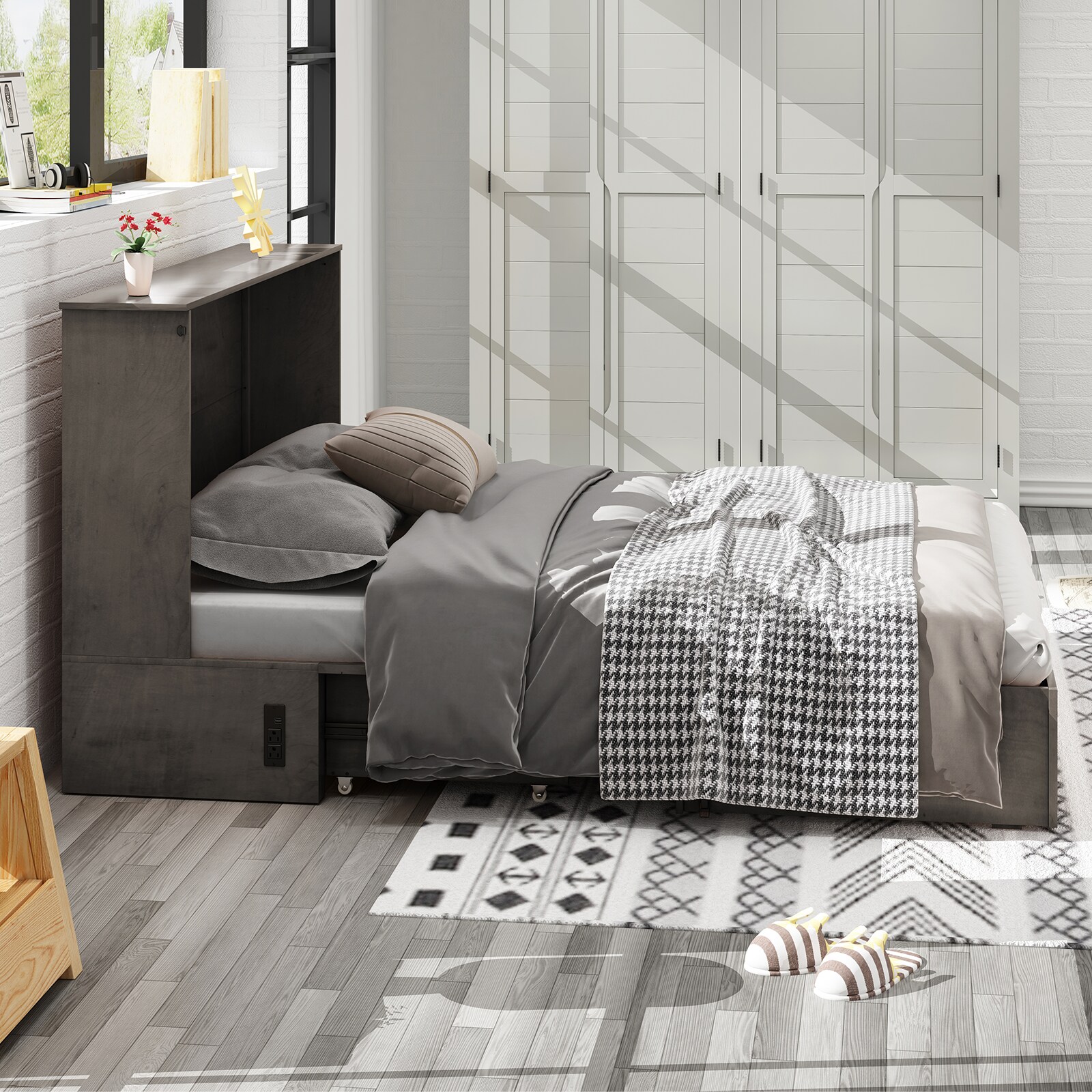 Mixoy 16003－GREY#LS beds - View #8