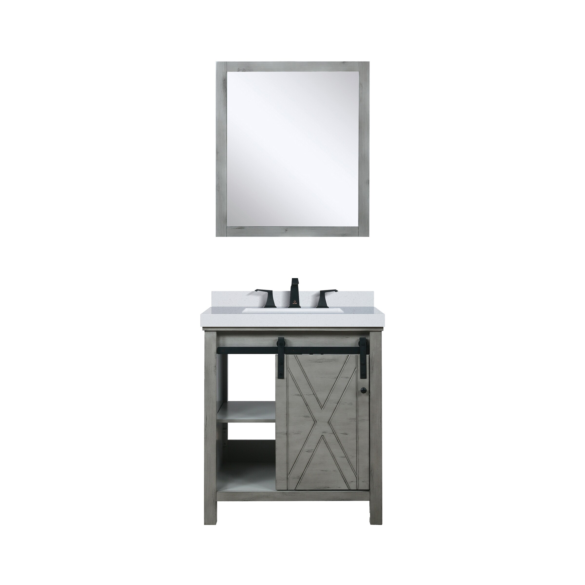 Lexora LM342230SHCSM28F Bath-Vanity-Combo - View #6