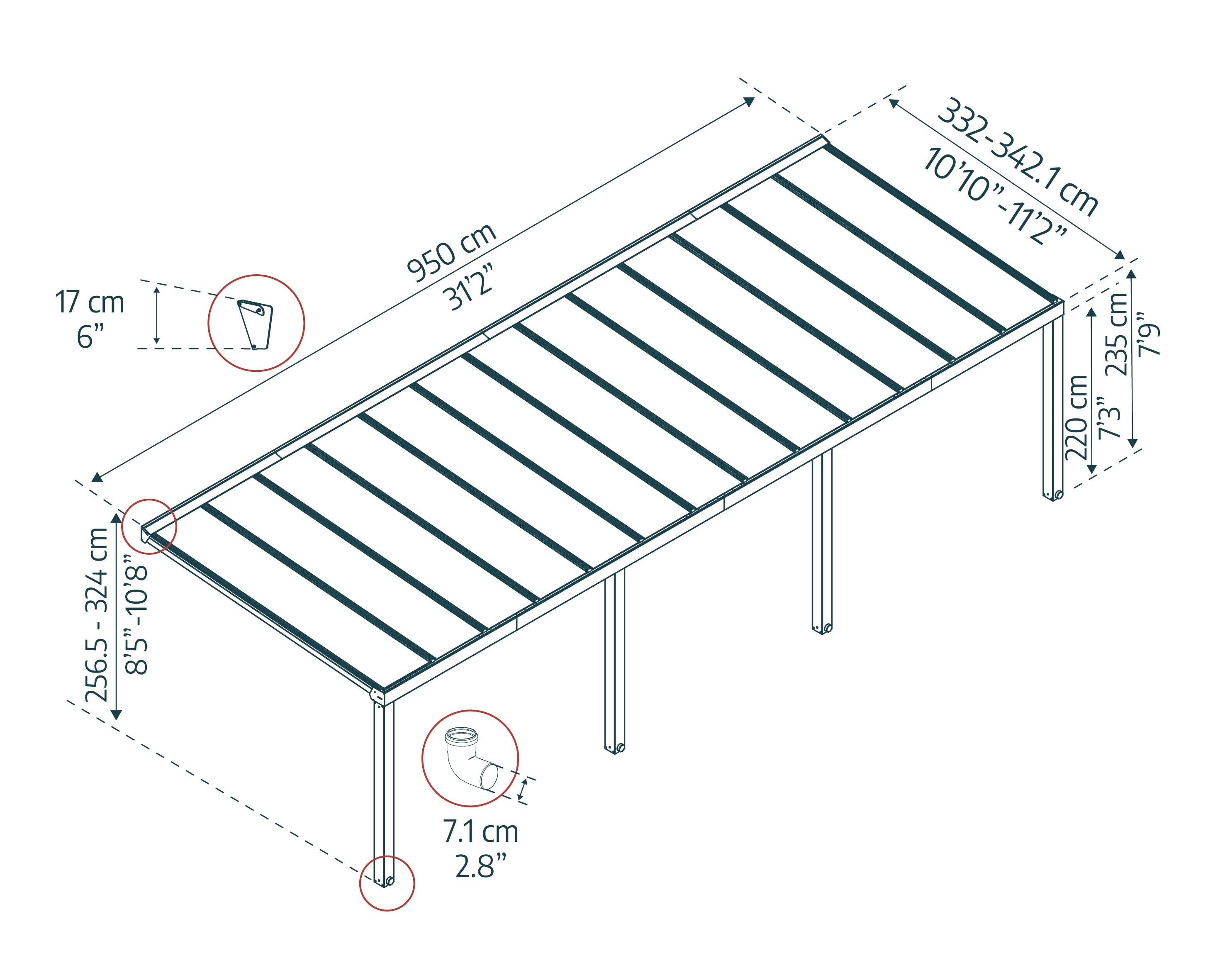 Canopia by Palram 706081 carports - View #5