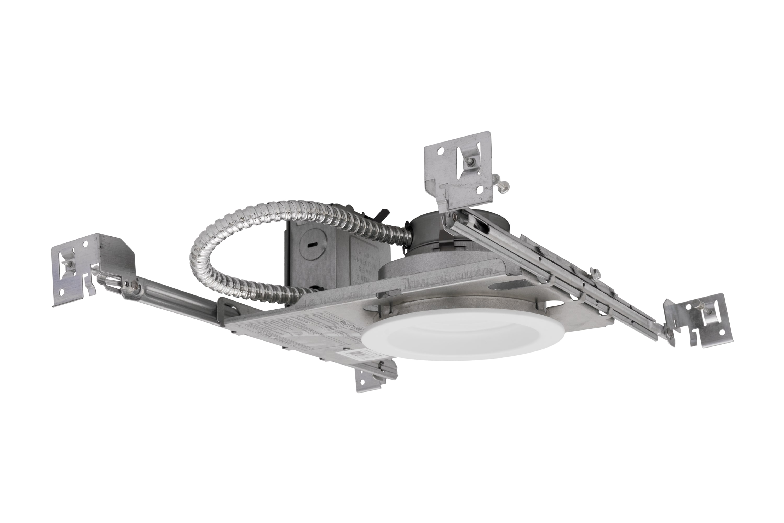 Nicor Lighting DLR45SYS064KWH DLR4 System 4-in LED New construction White Airtight IC Open Recessed Light Kit