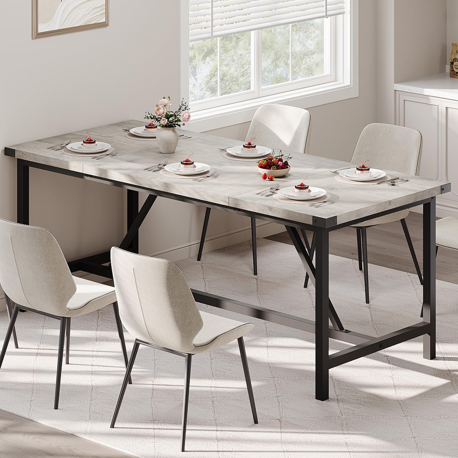 Qeetex LHF-CZ-H591761 Dining-Tables - View #3