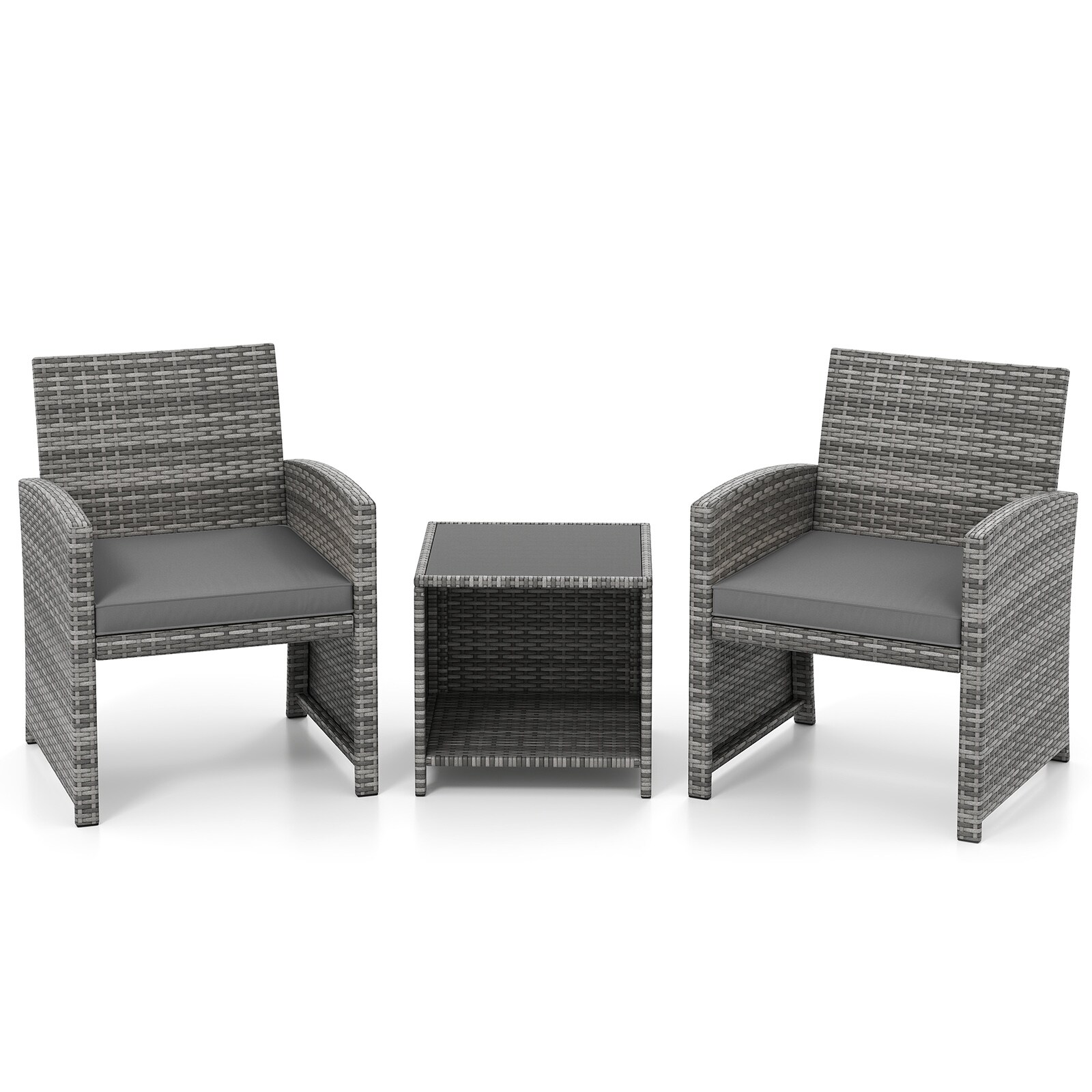 Slickblue D-CO-RG63637WH Patio-Conversation-Sets - View #2