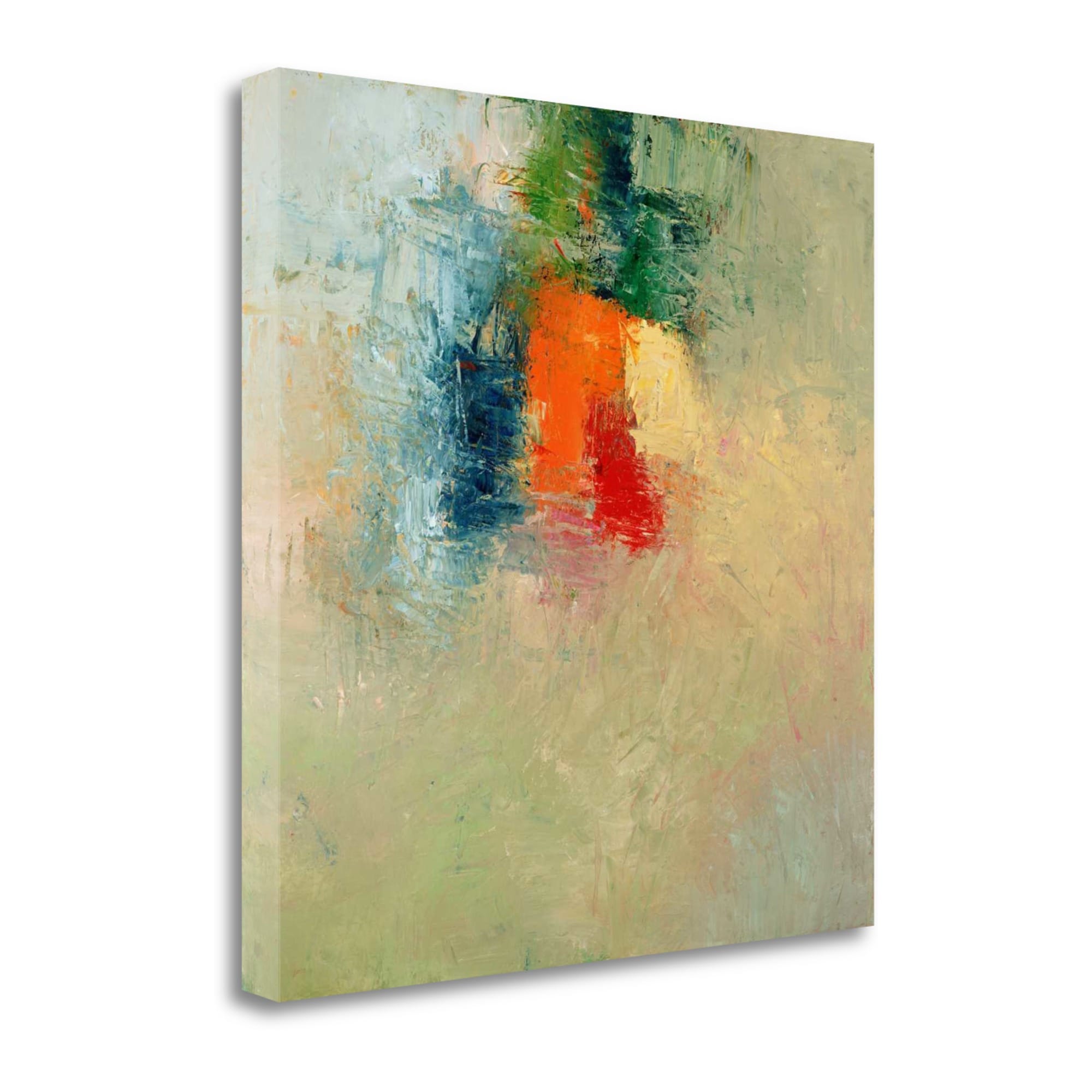 Tangletown Fine Art Jitterbug Mark Dickson 35-in H x 35-in W Abstract ...