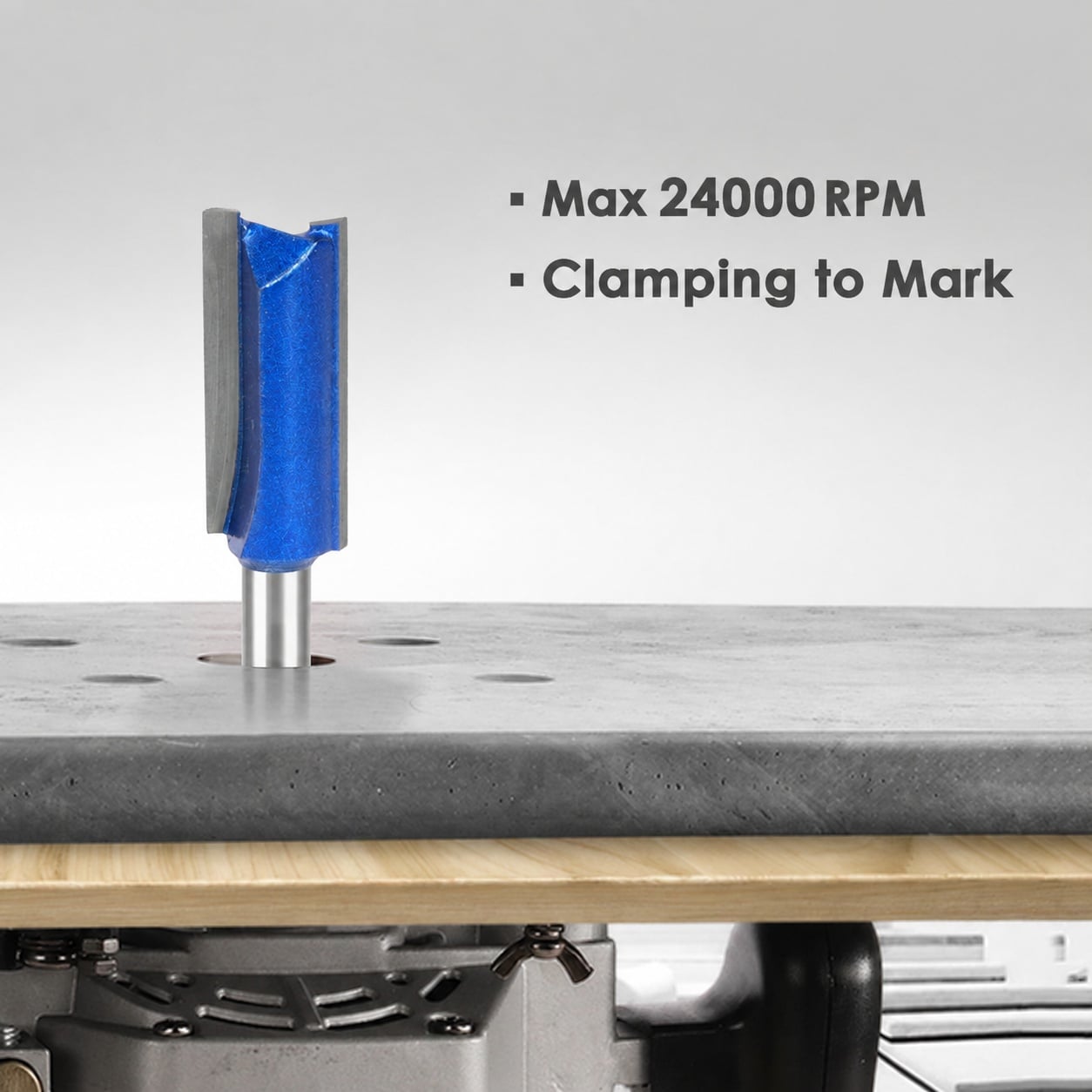 SenQWFa LDC0811Q154 Straight-Mortising-Router-Bits - View #5