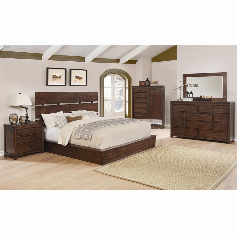 Scott Living Artesia Dark Cocoa Queen Bedroom Set In The Bedroom Sets