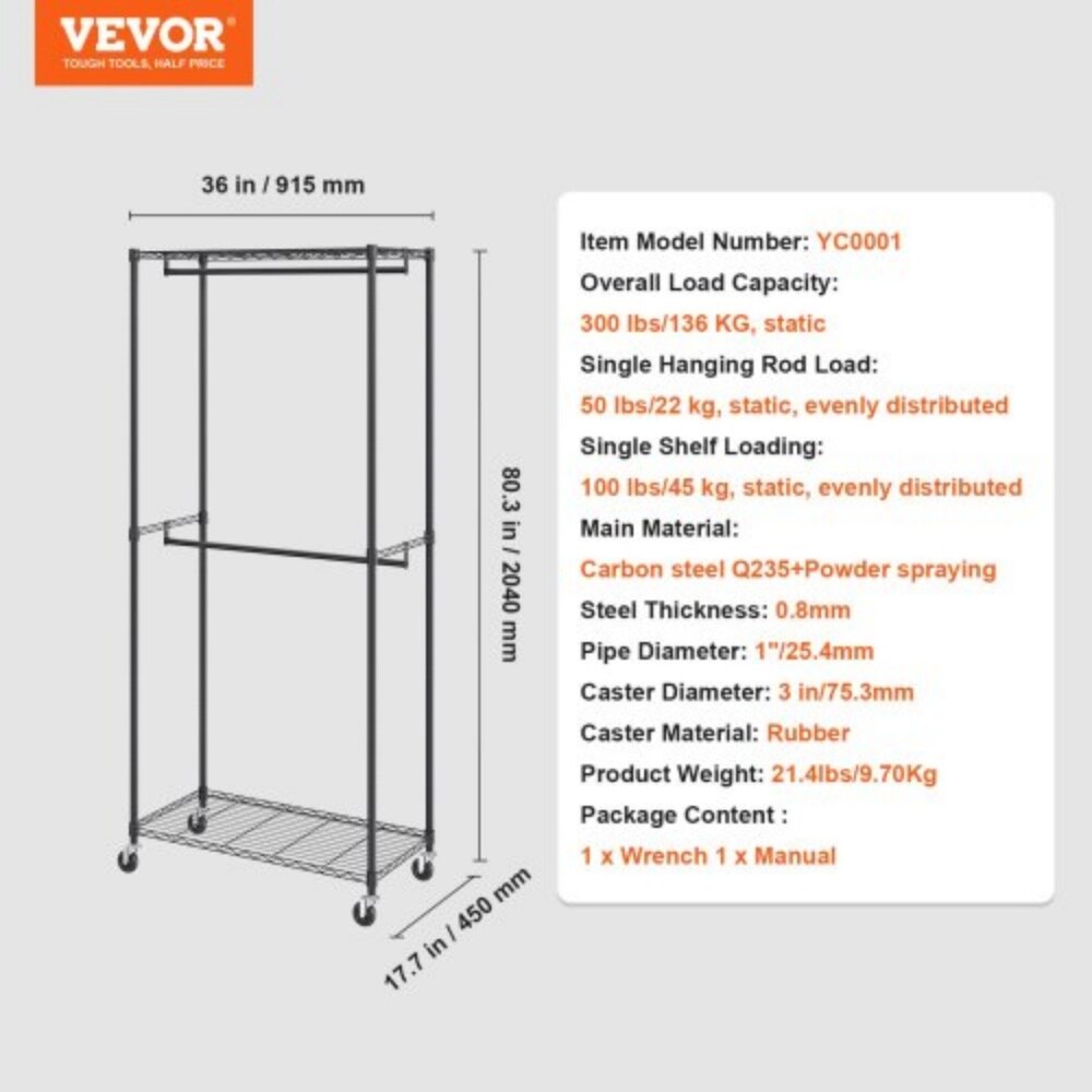 Dimakai DI-VE282793P Garment-Racks - View #8