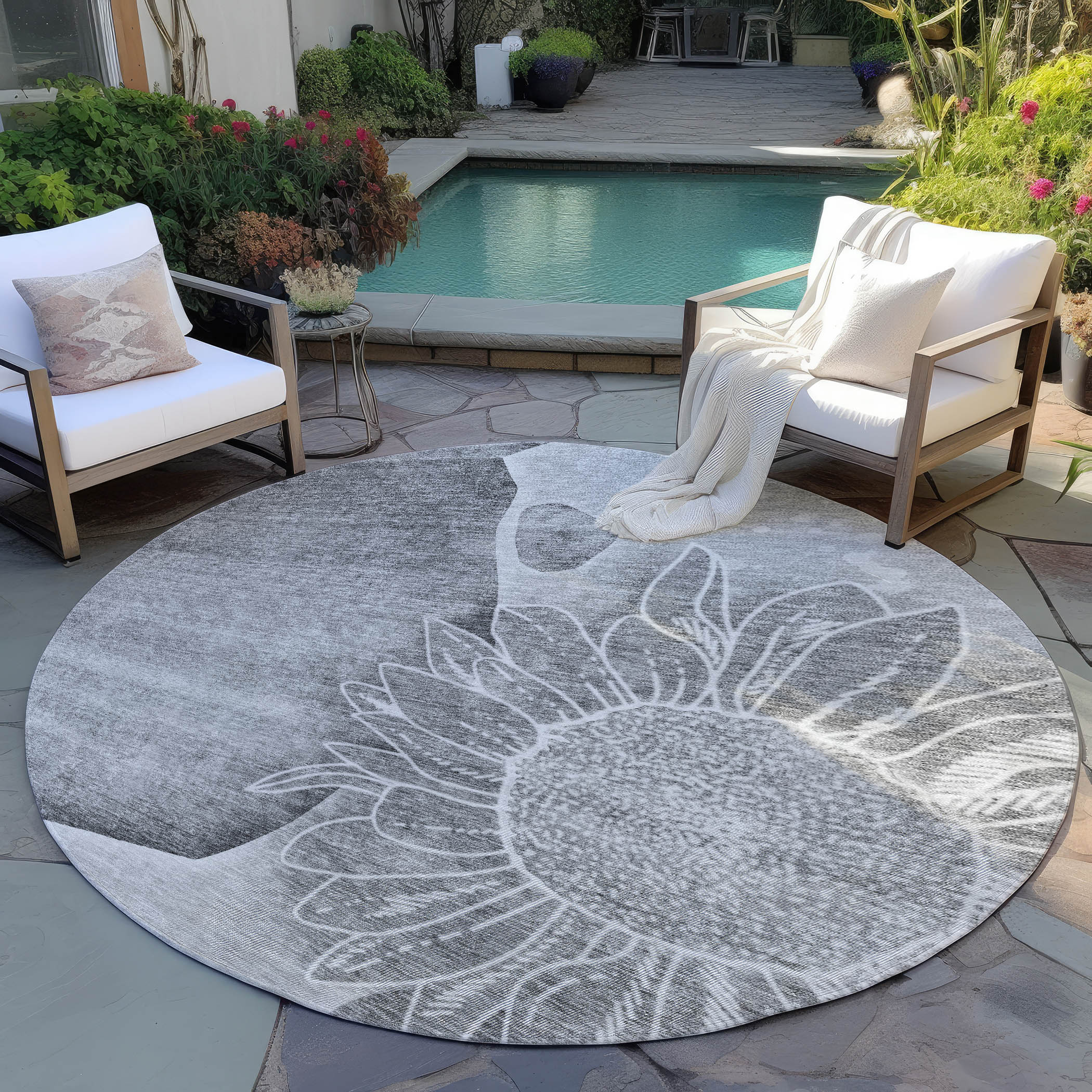 Addison Rugs ACN700GY8RO rugs - View #6