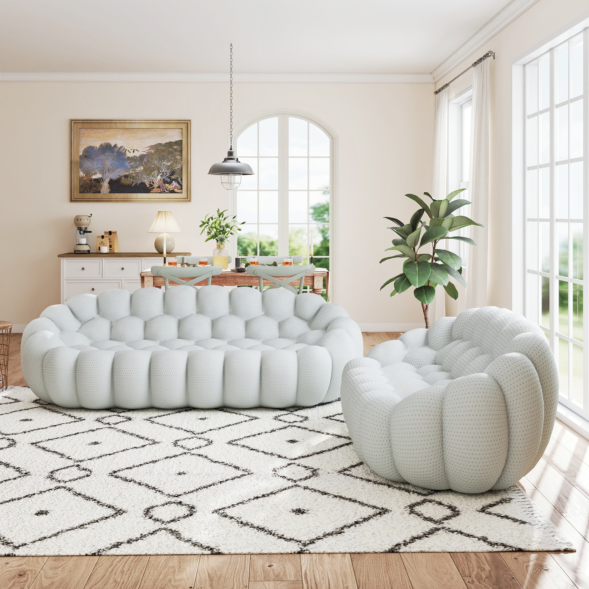 BuotiqHom DH-SF23-133LG Living-Room-Sets - View #2