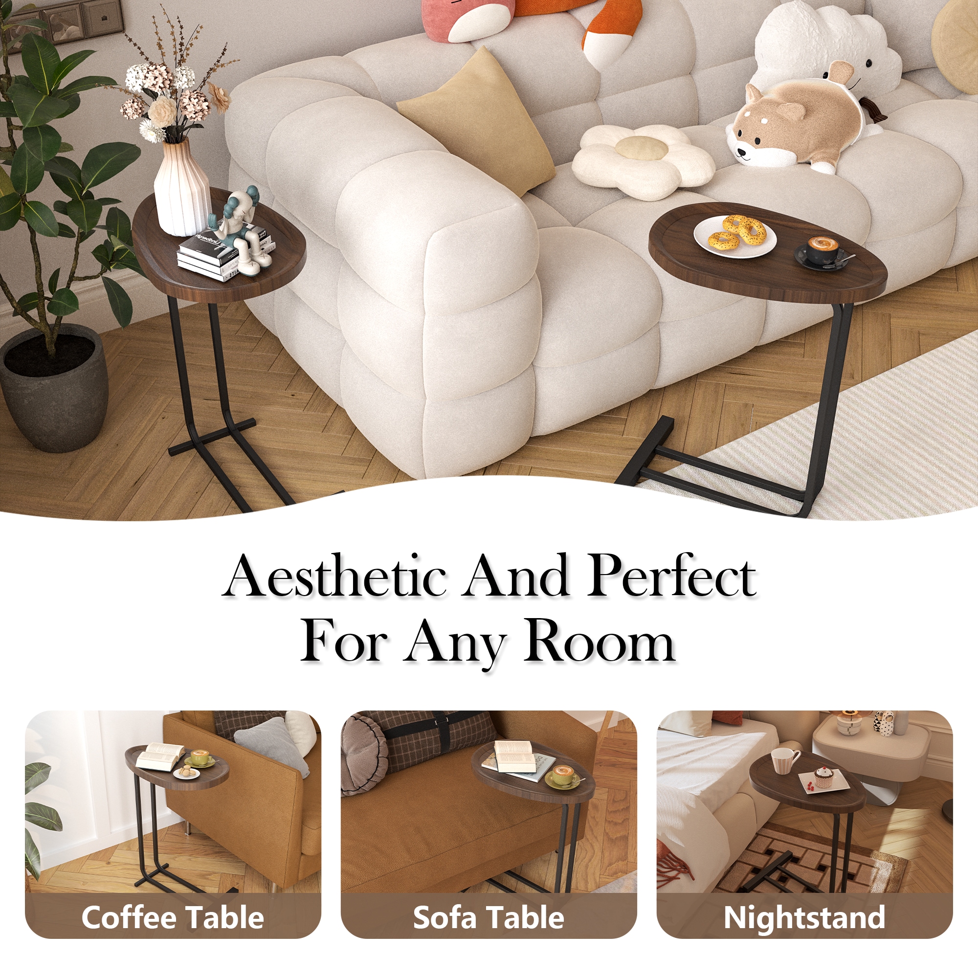 Vynxaria LESX0015-DJBZ-ET0012 End-Tables - View #5