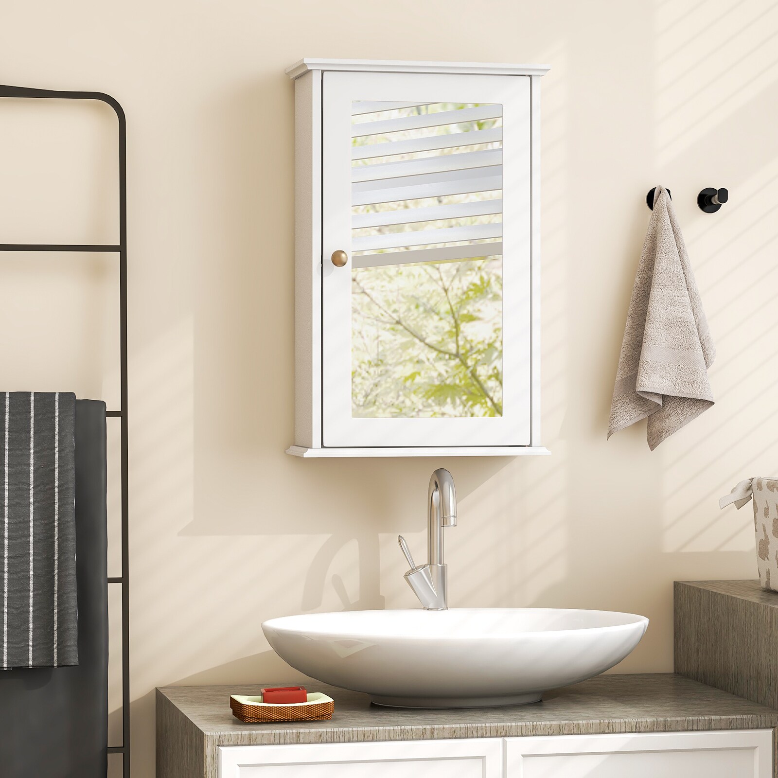 Slickblue D-CO-HW64856WH Bathroom-Medicine-Cabinets - Thumbnail View #3