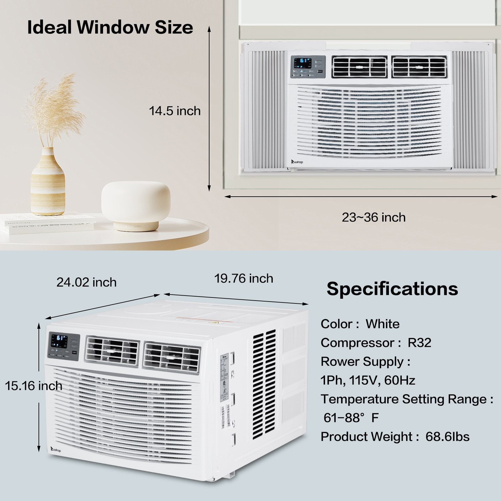 Winado LO1G46000635 Window-Air-Conditioners - View #6