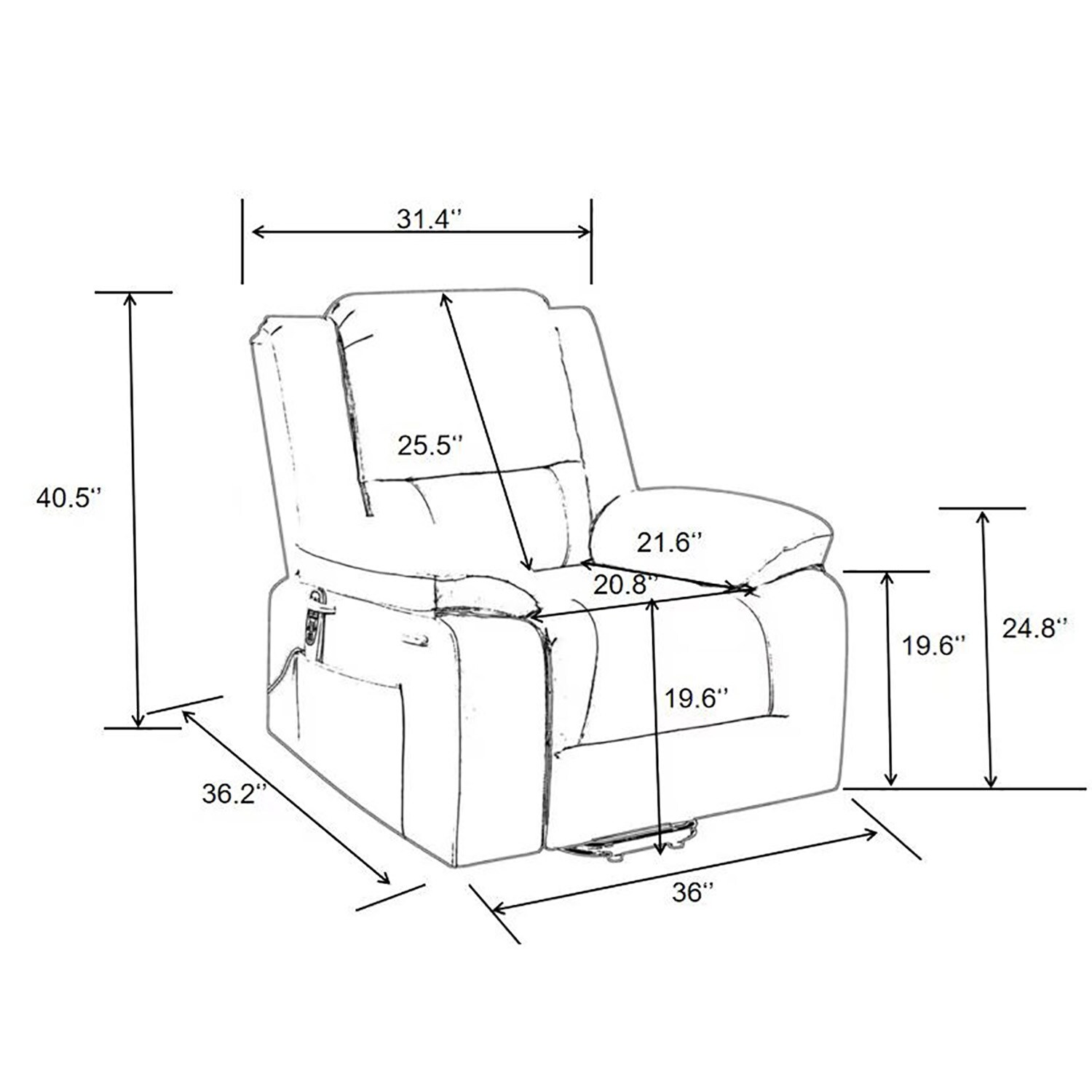 GZMR AJSQ-2027-A39 recliners - View #11