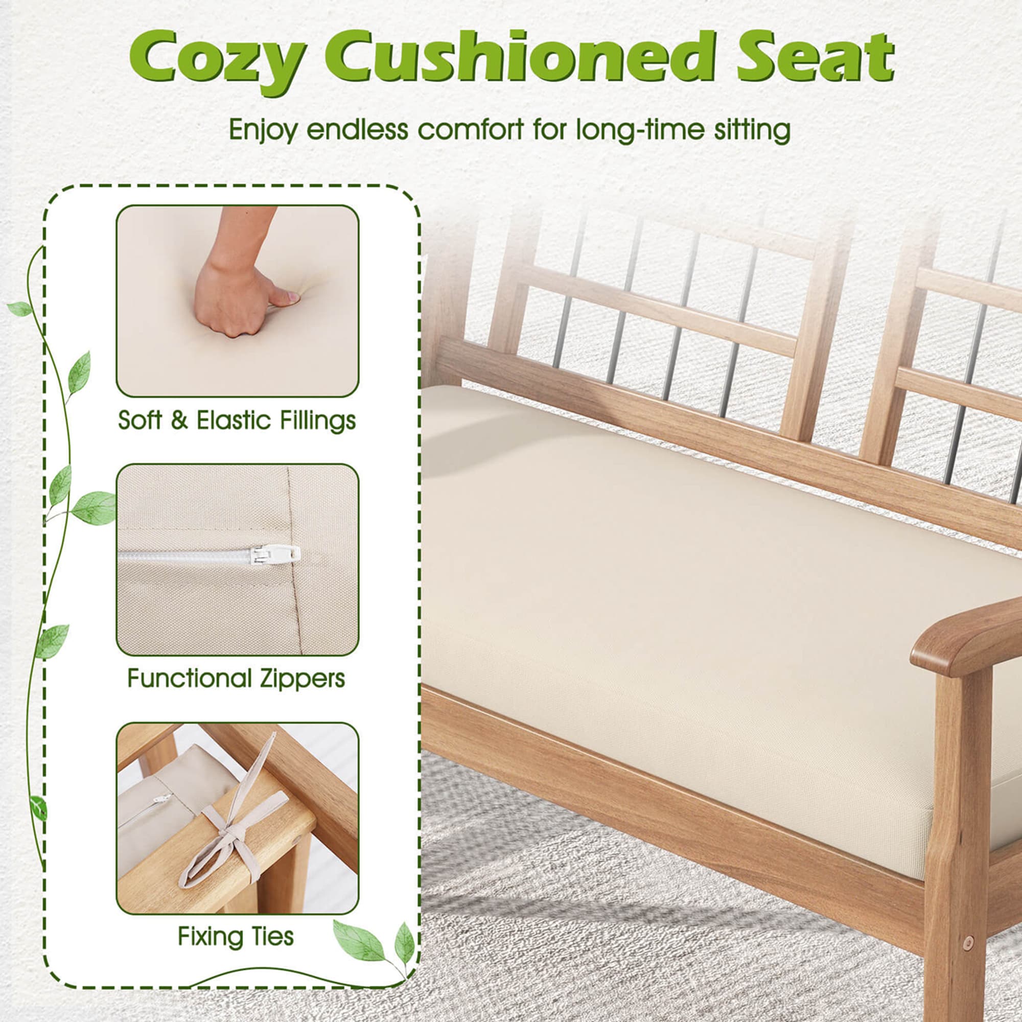 Costway HCST03759 Patio-Conversation-Sets - View #5