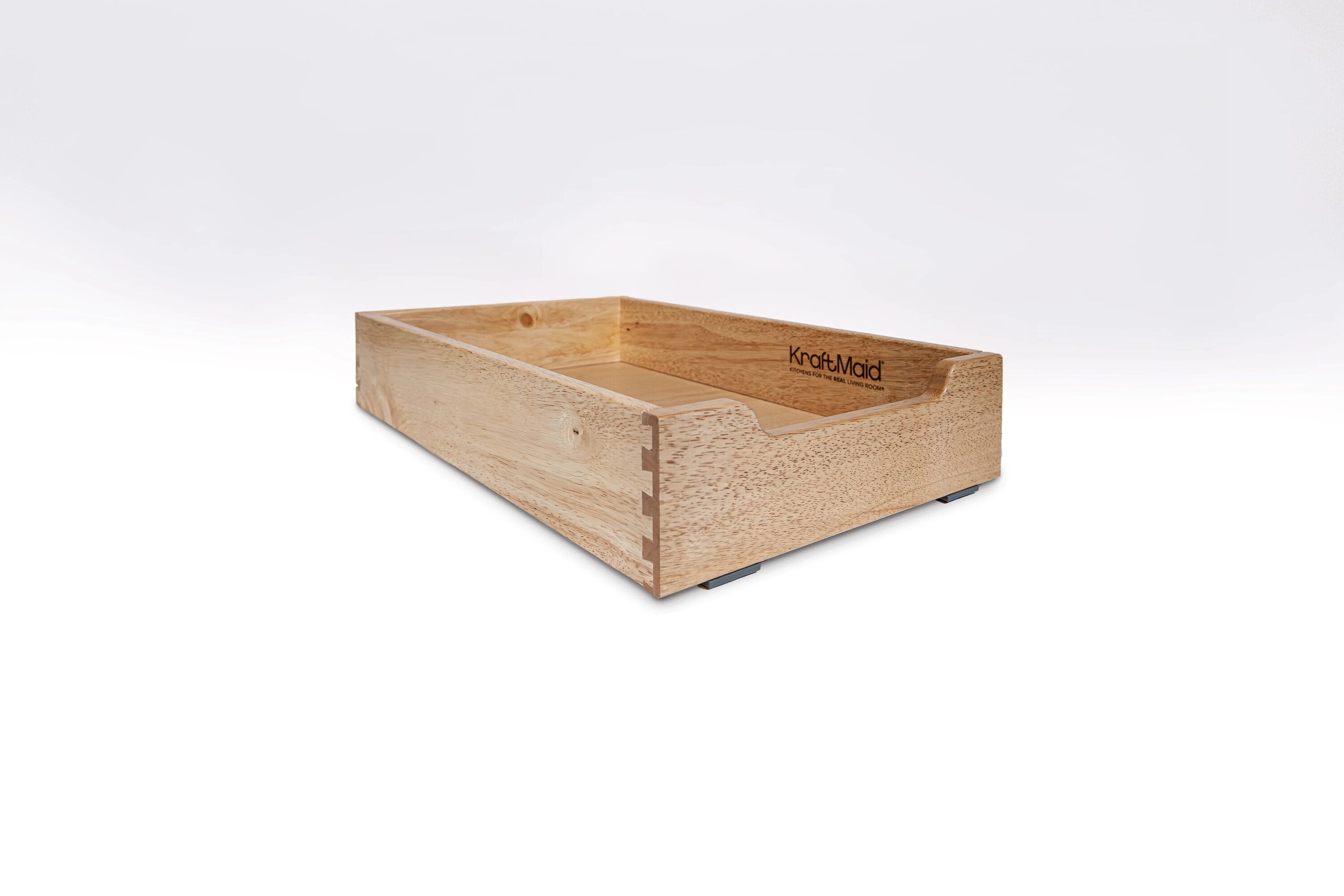 KraftMaid Momentum DXROT15.24G81 Deveron Cabinet Roll-out Tray 15-in W x 15-in H x 24-in D Pebble Grey Painted