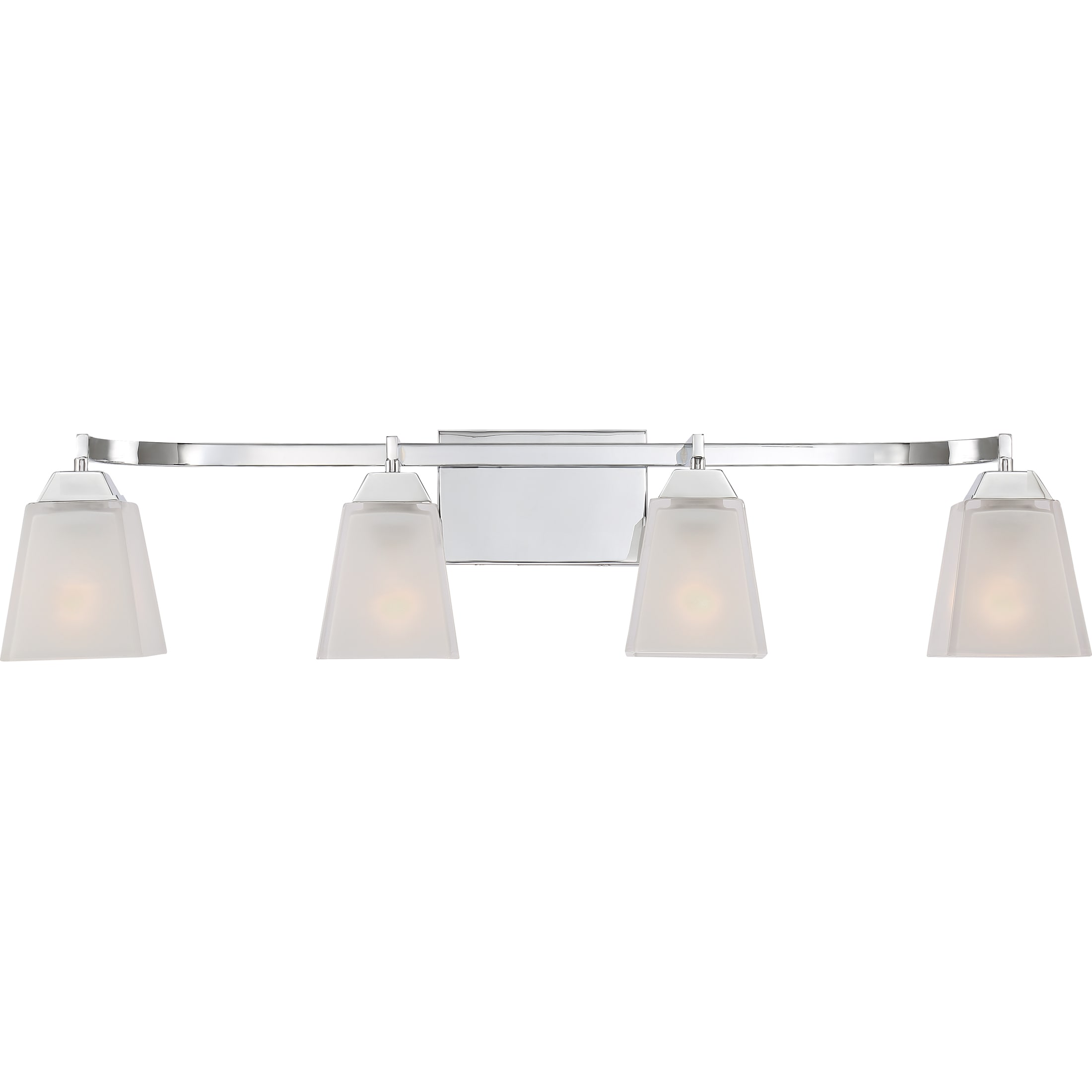 Quoizel LFT8604C Loft 34-in 4-Light Polished Chrome Modern/Contemporary Vanity Light