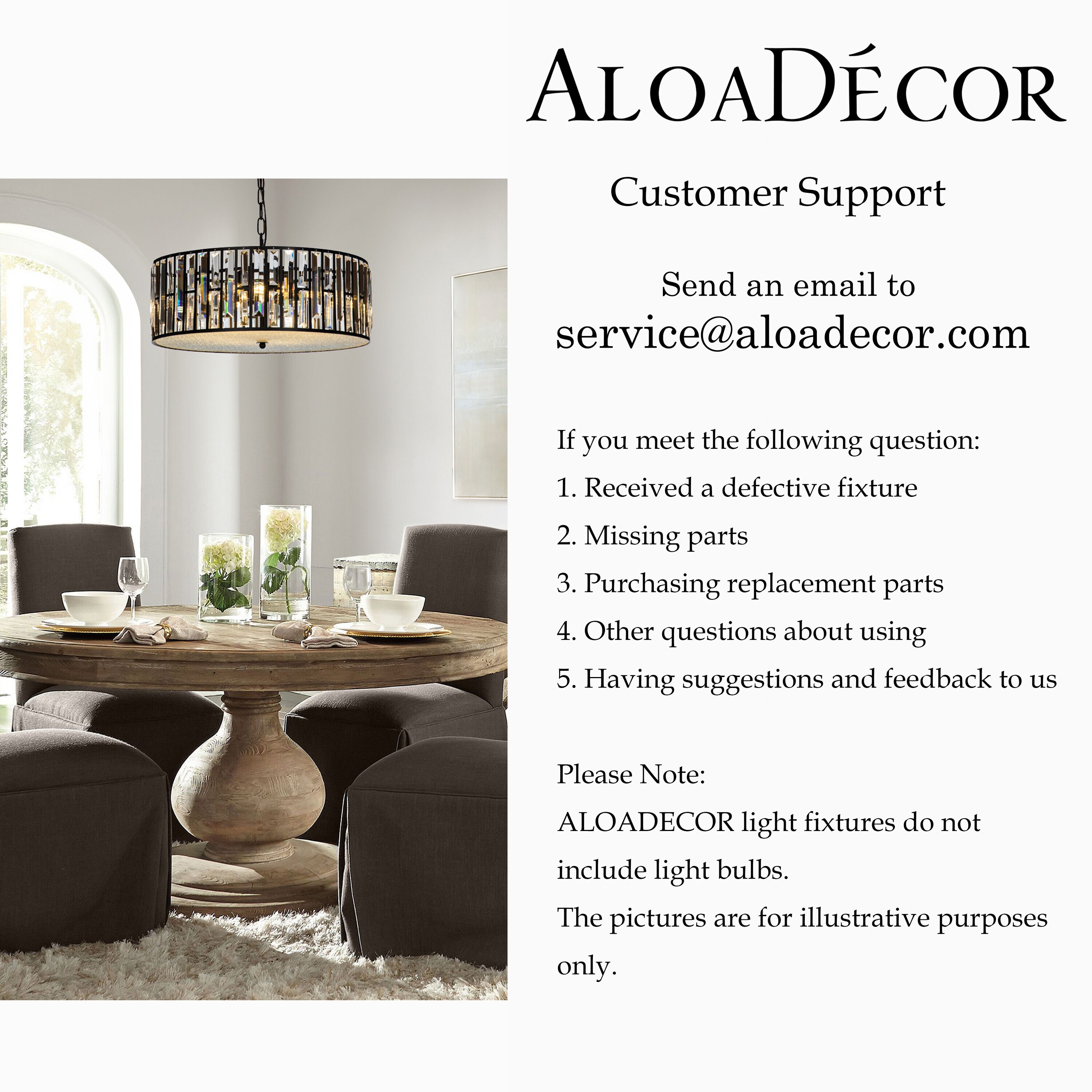 AloaDecor Lighting L7011D52MB10A b090015 - View #8