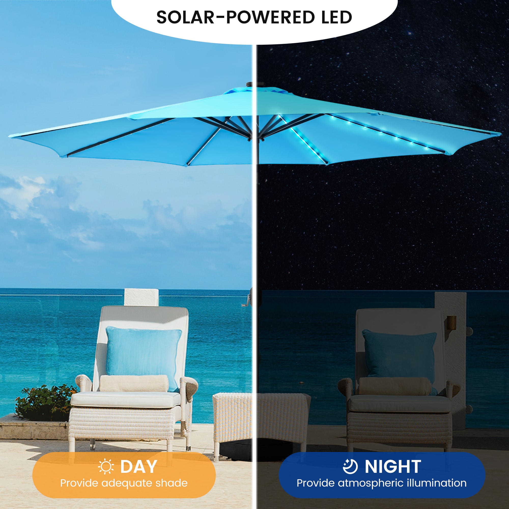 AURA OUTDOOR SUB1015BL3 Umbrellas-2 - View #4