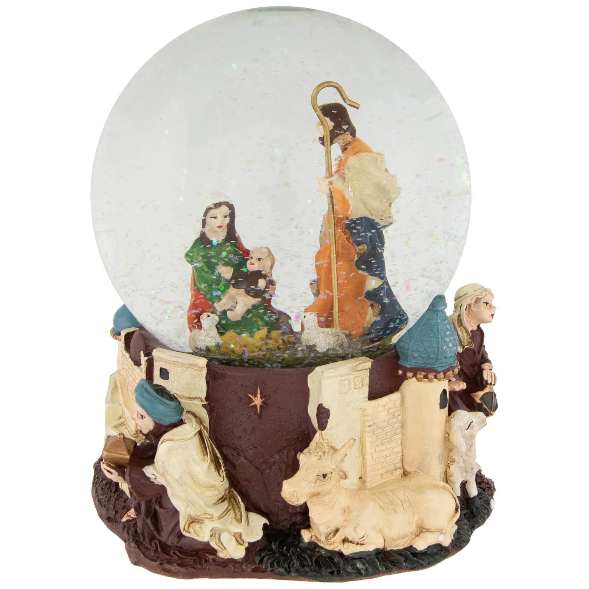 Northlight Nativity Scene Musical Christmas Snow Globe - 5.5 inch