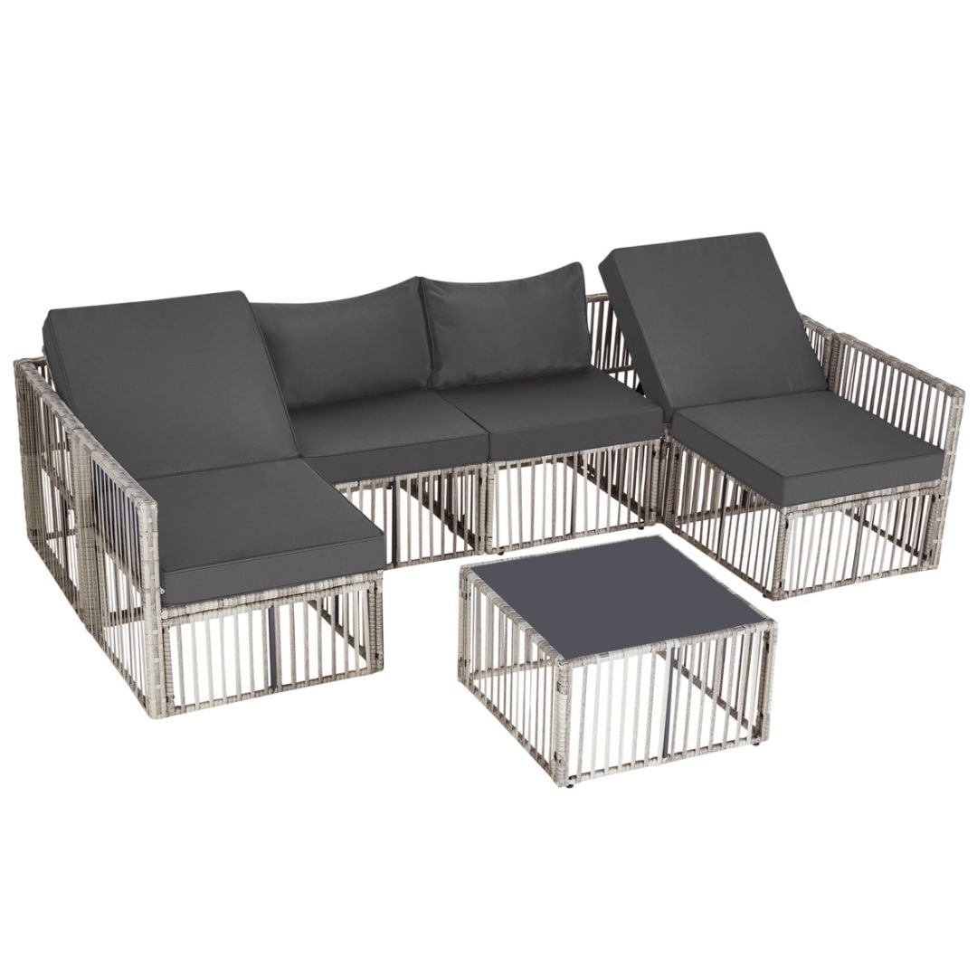 EarlGrove LS-HBKT0012GYGY Patio-Conversation-Sets - View #2