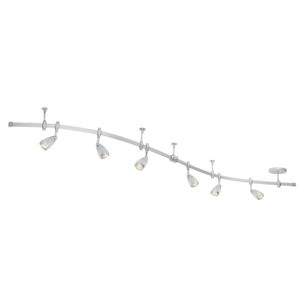 Flexigon track store lighting