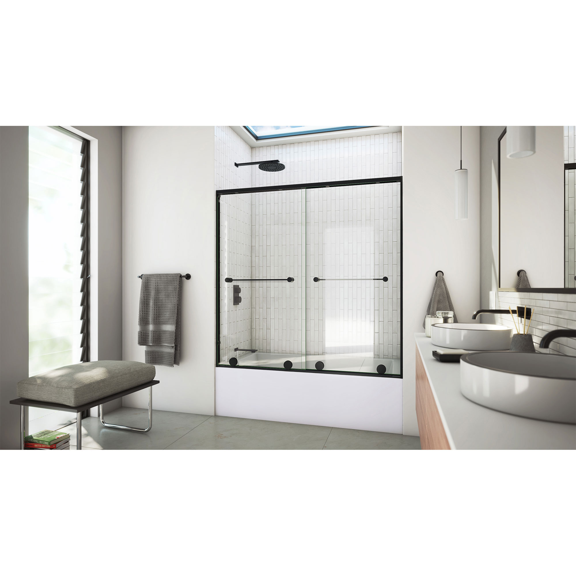 DreamLine TDHA60W580VXX09 Bathtub-Doors - View #6