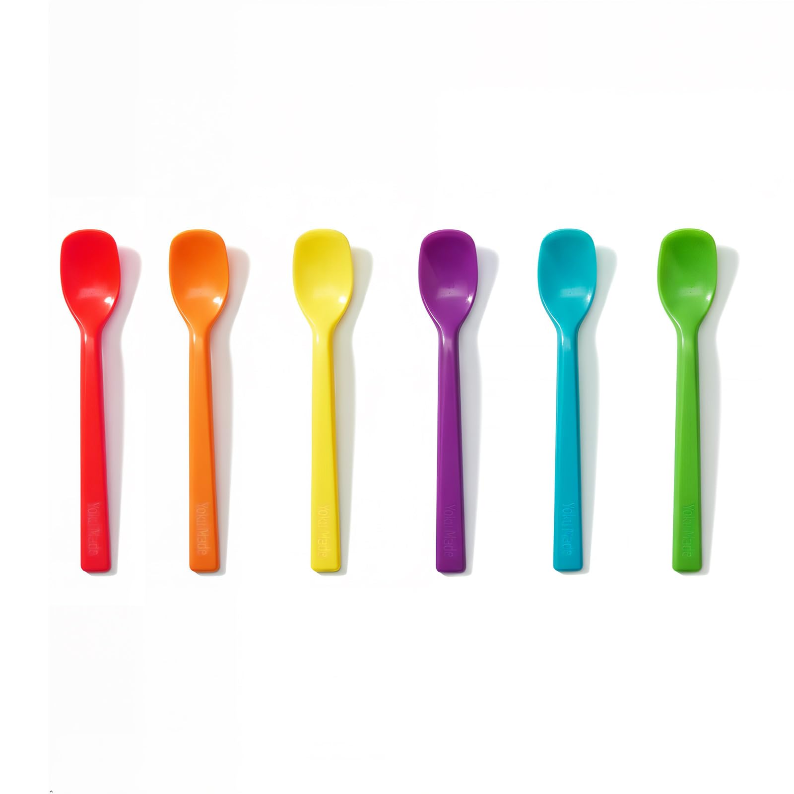 Aoibox  Mini Food Grade Silicone Stirring Spoon 6 In Small Jar Scraper for Espresso Coffee Sauce and Yogurt