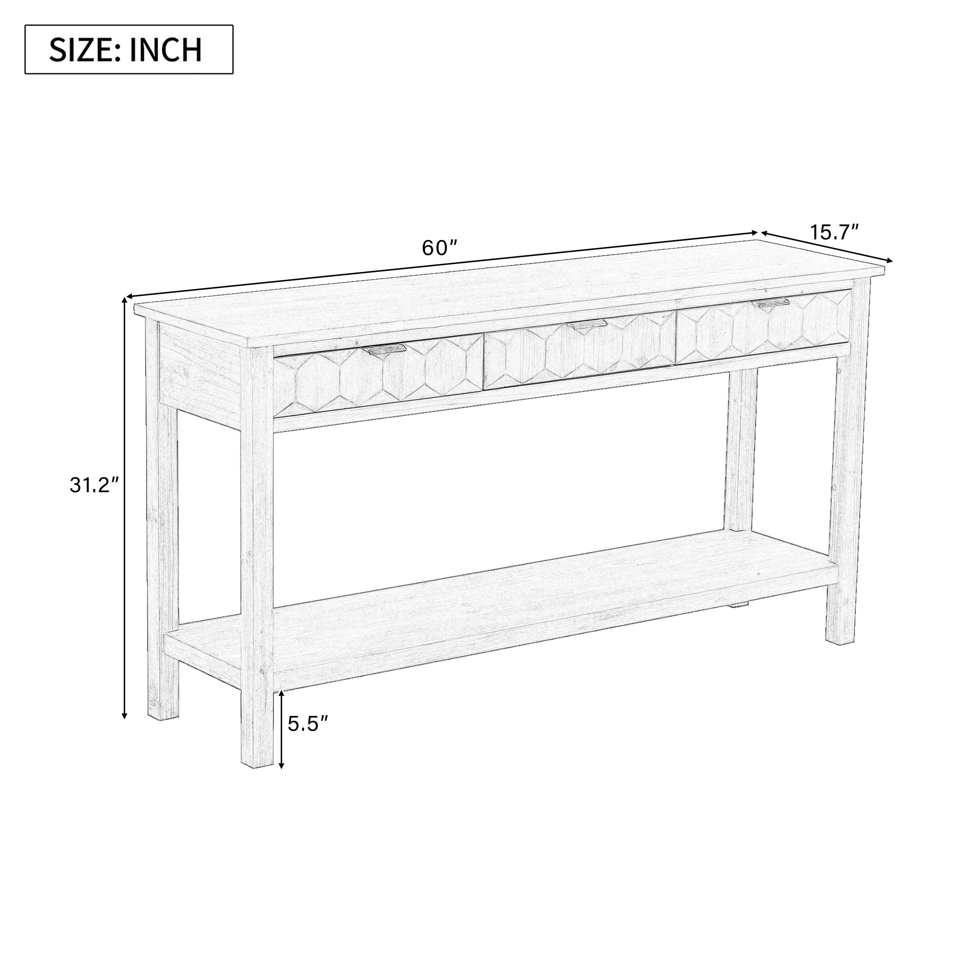 ModernLuxe N711P230811B Console-Sofa-Tables - View #8