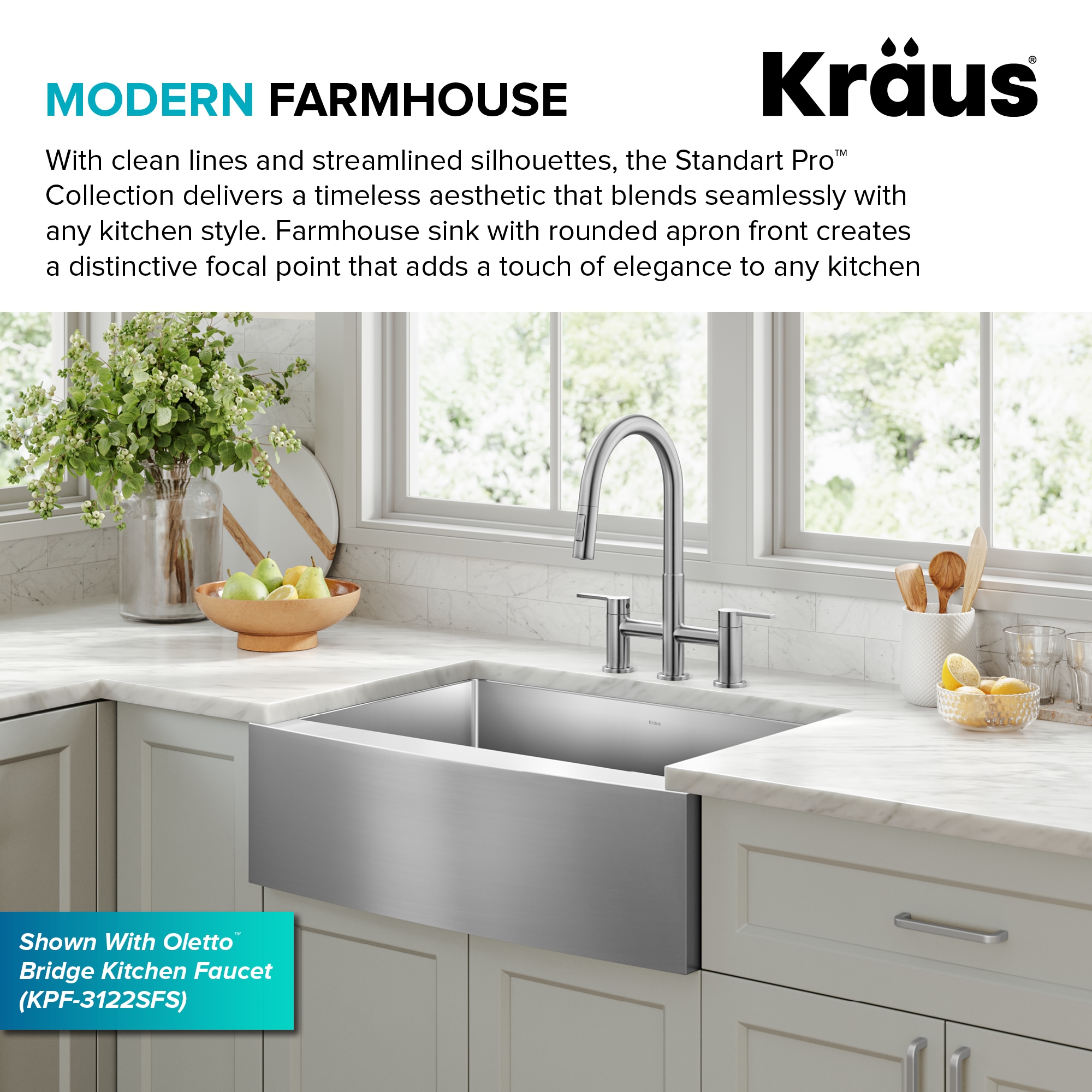 Kraus KHF200-30 Kitchen-Sinks - View #4