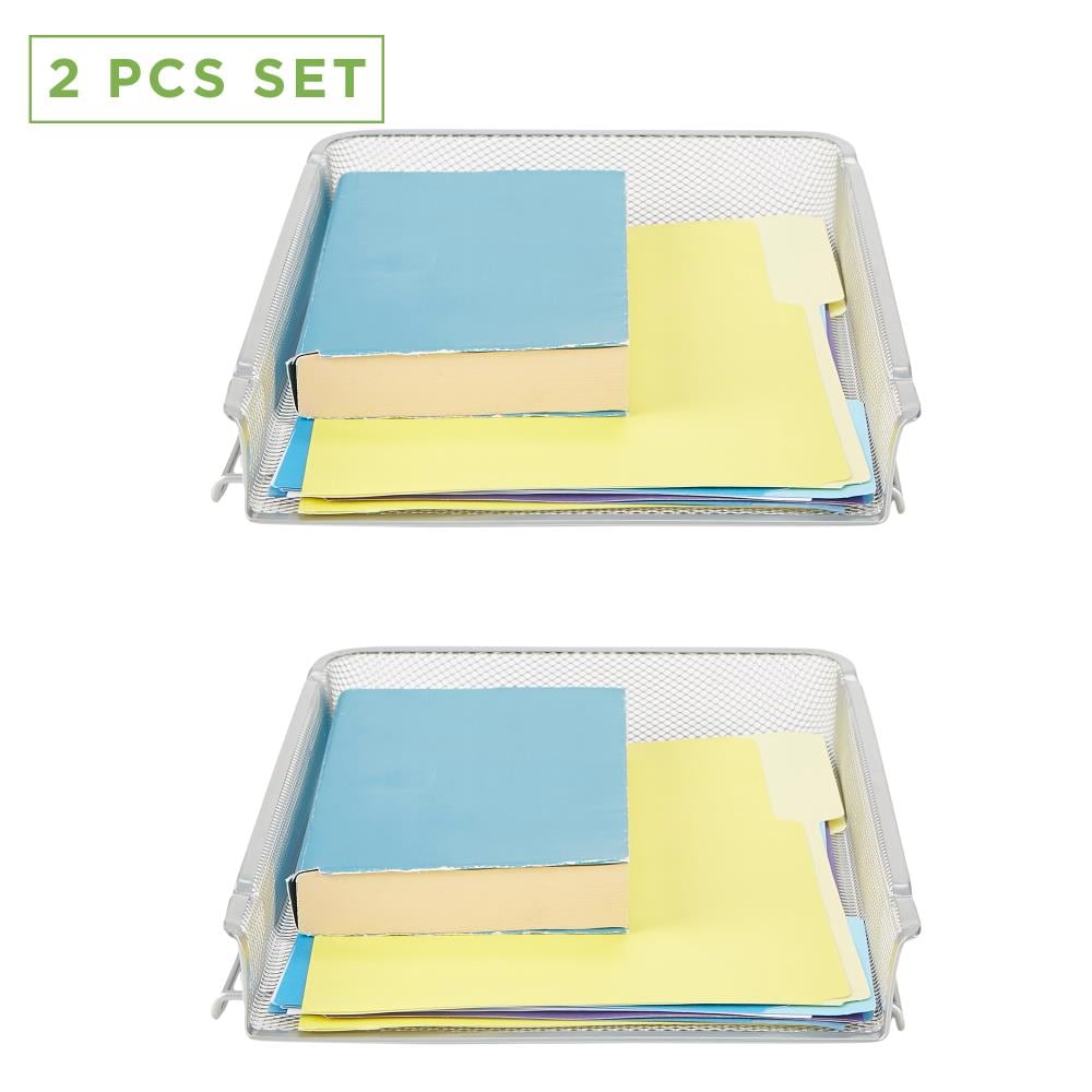 Mind Reader BSTACK2-SIL Desktop-Organizers - View #2