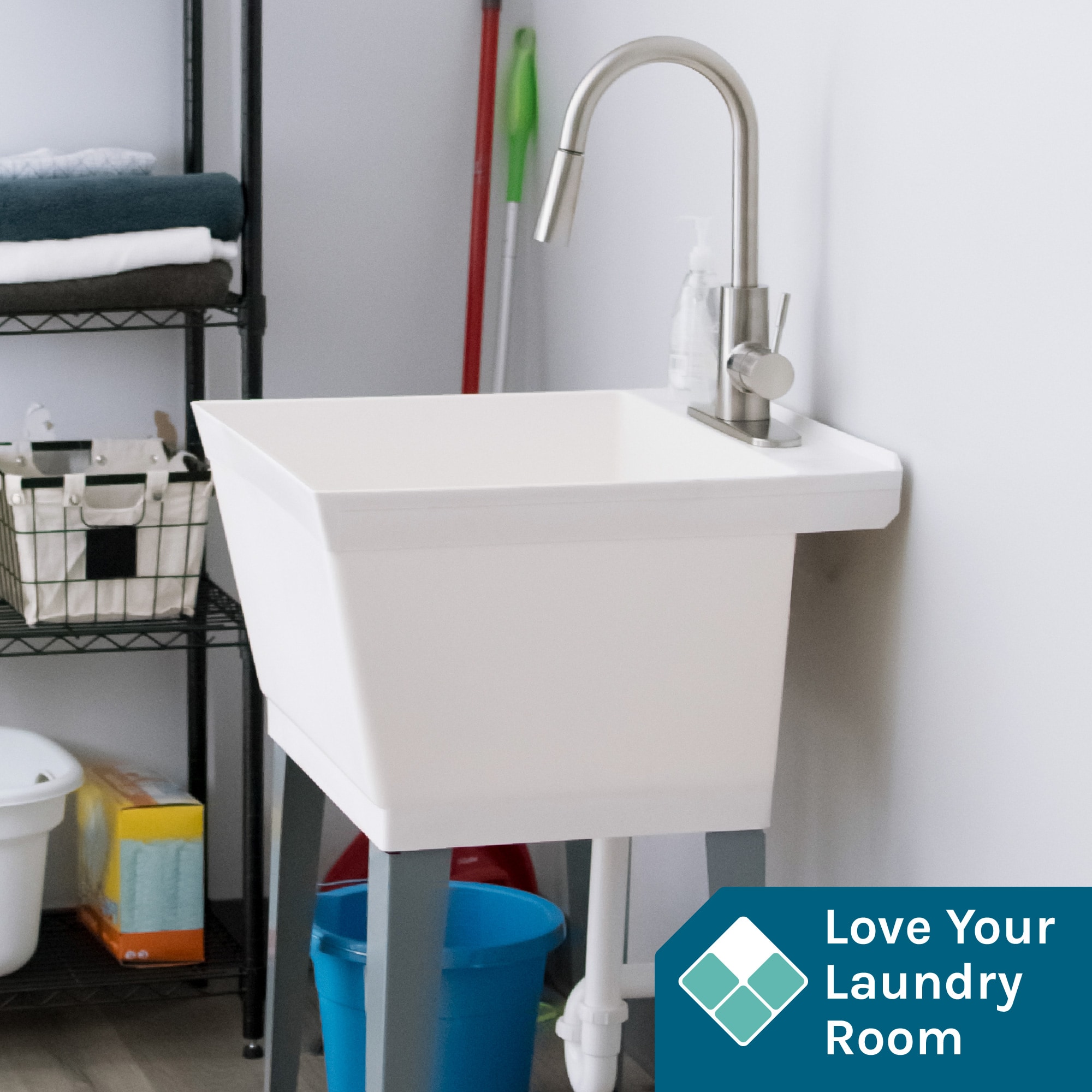 Cambridge Resources 040 US6503SS Laundry-Tubs-Utility-Sinks - View #2