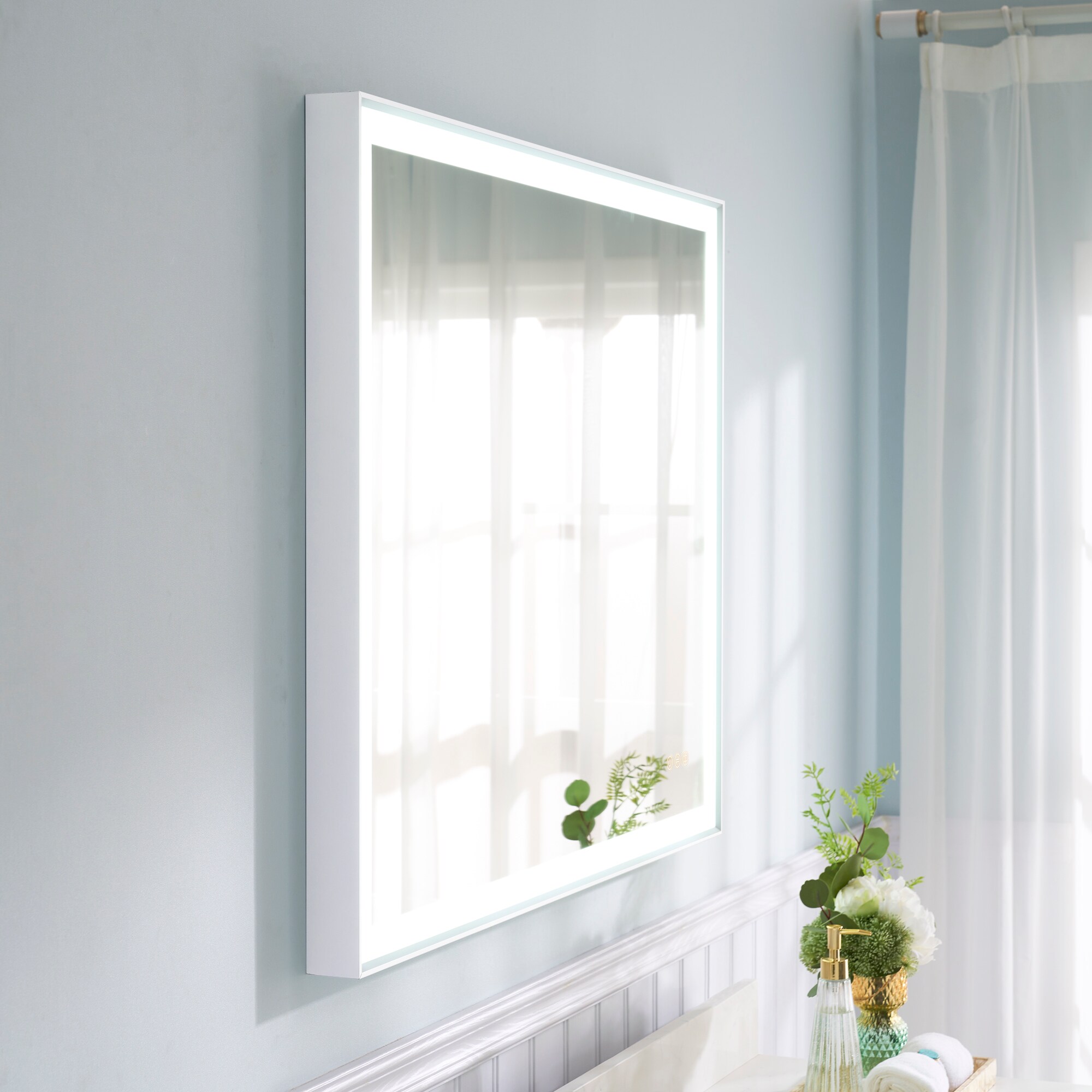 WELLFOR M1FM4032WT Framed-Bath-Mirrors - View #12