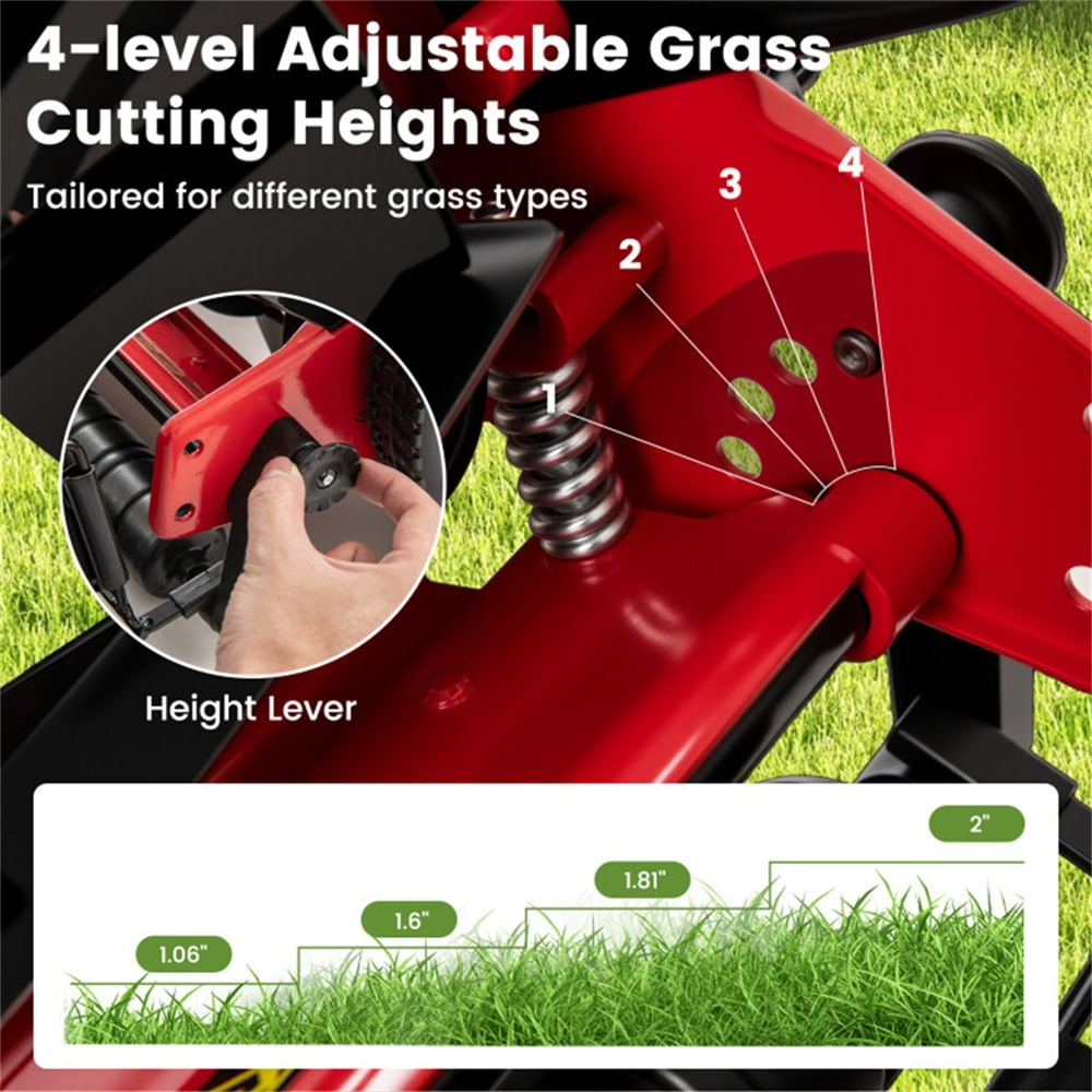 SUNOYAR BXGVGKNGIT Push-Mower-Reel - View #5