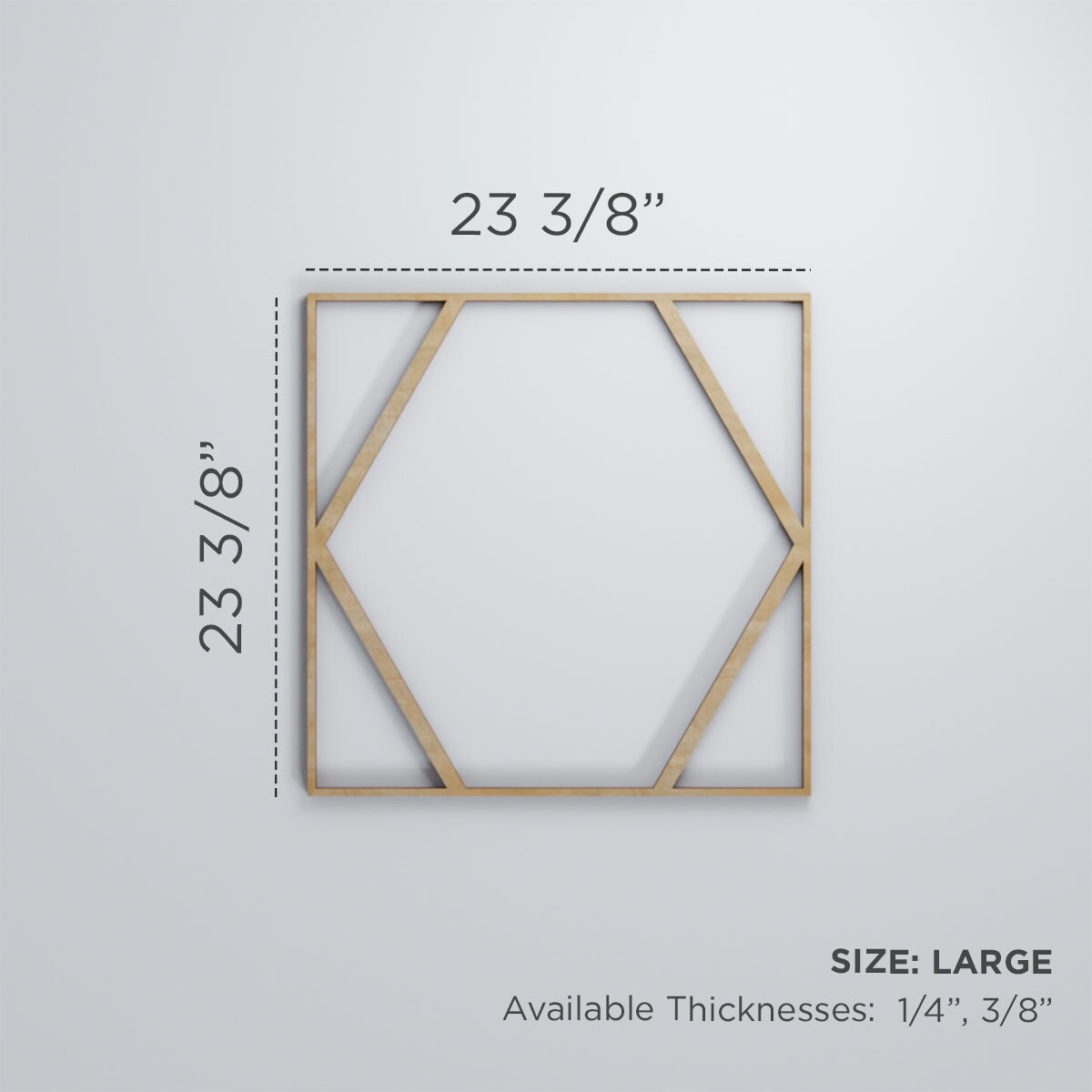 Ekena Millwork WALW24X24X0375FSRMF Wall-Panels - View #3