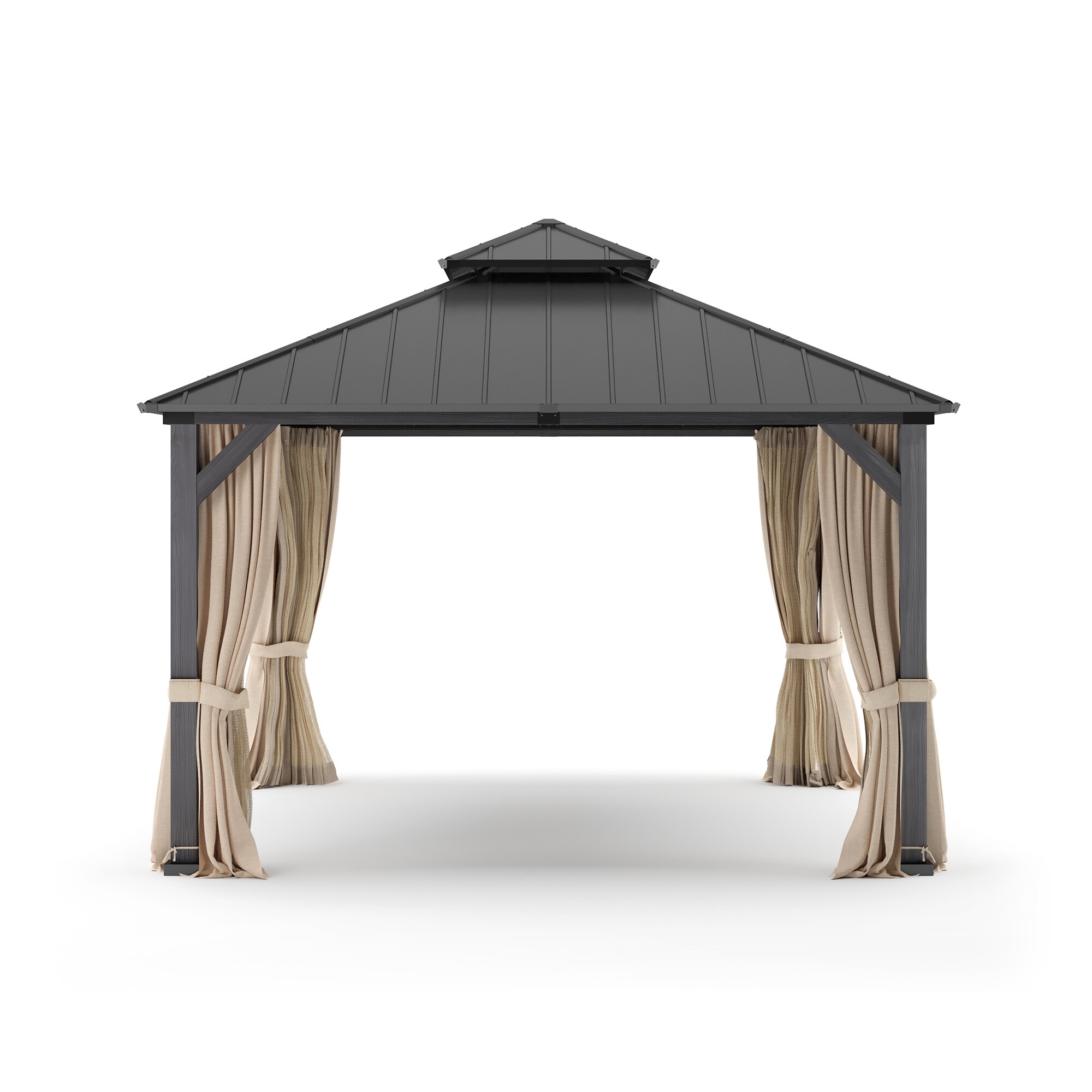LUE BONA TL-002-2LS Wood-Resin-Gazebos - View #4