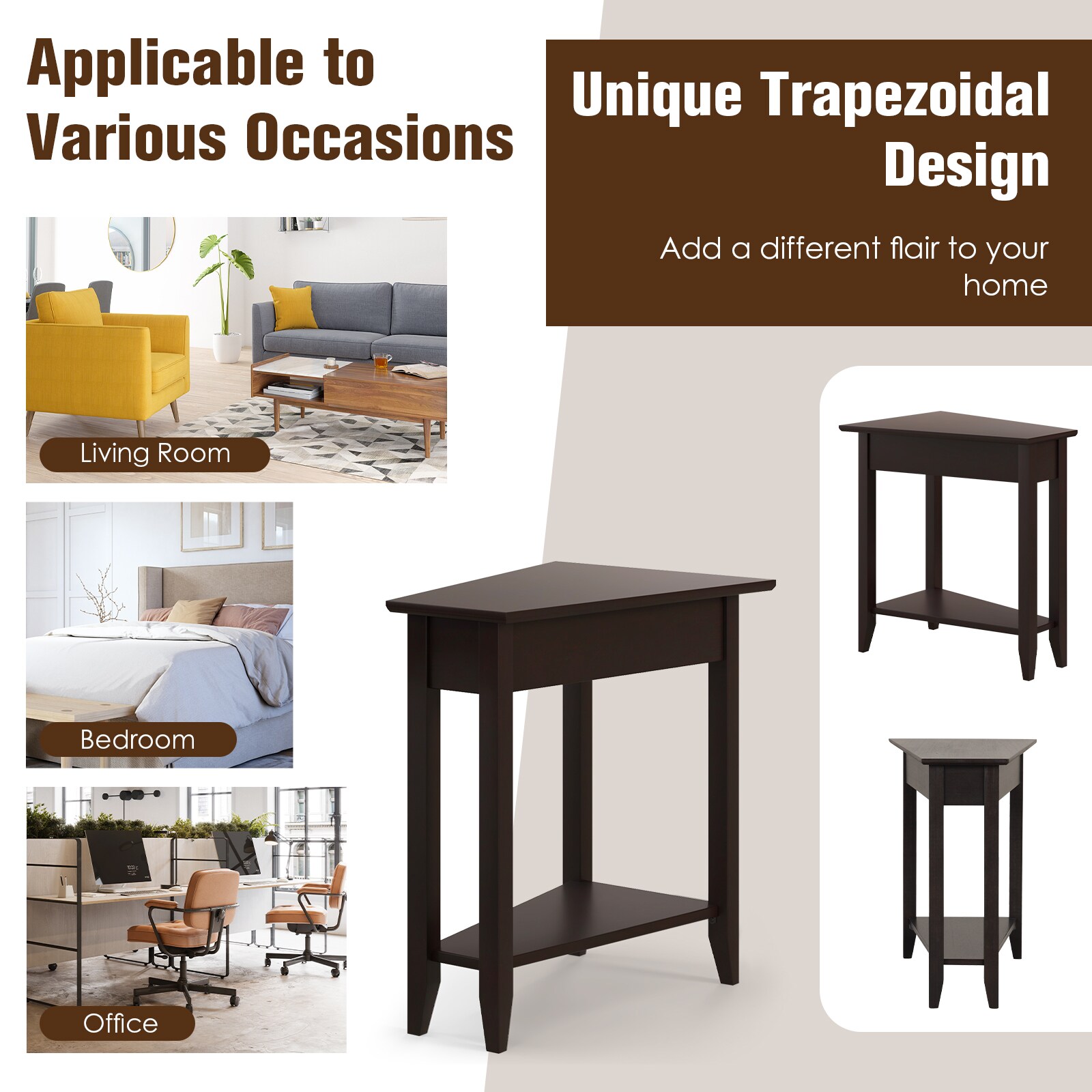 SUGIFT LW018SUGHY543 End-Tables - View #4