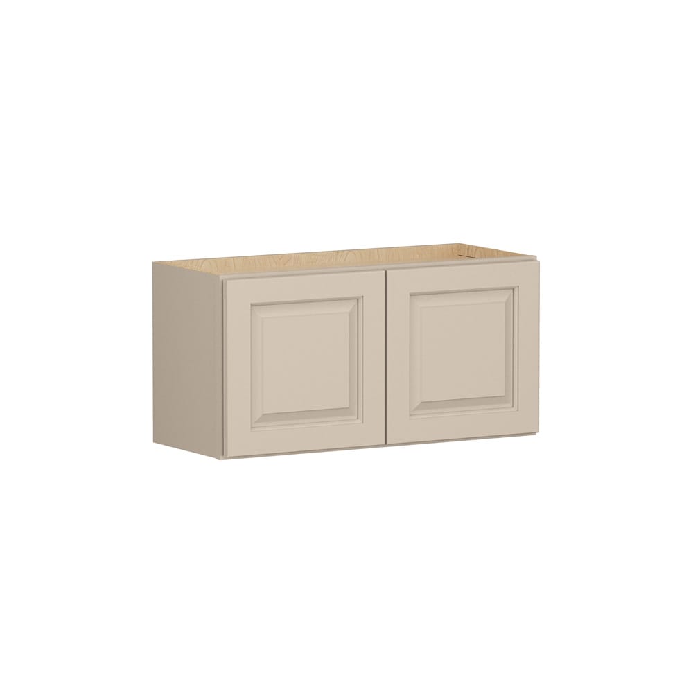 Shenandoah 33-in W x 15-in H x 12-in D Oat Painted Wall Fully Assembled Cabinet Raised Panel Raised panel