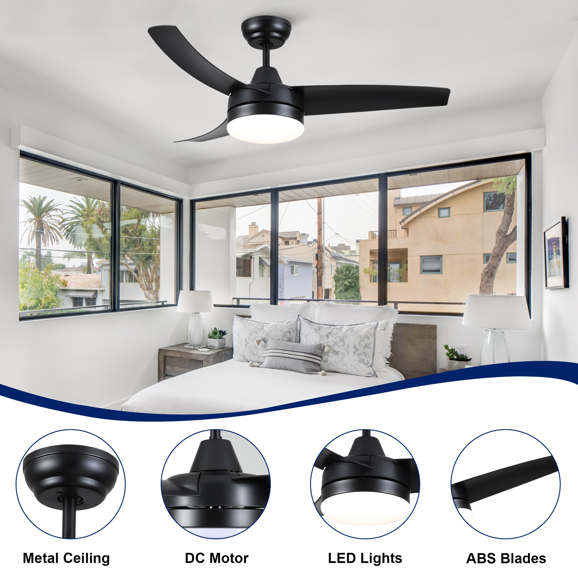 YUHAO LSDC1053BK422 Ceiling-Fans - View #4