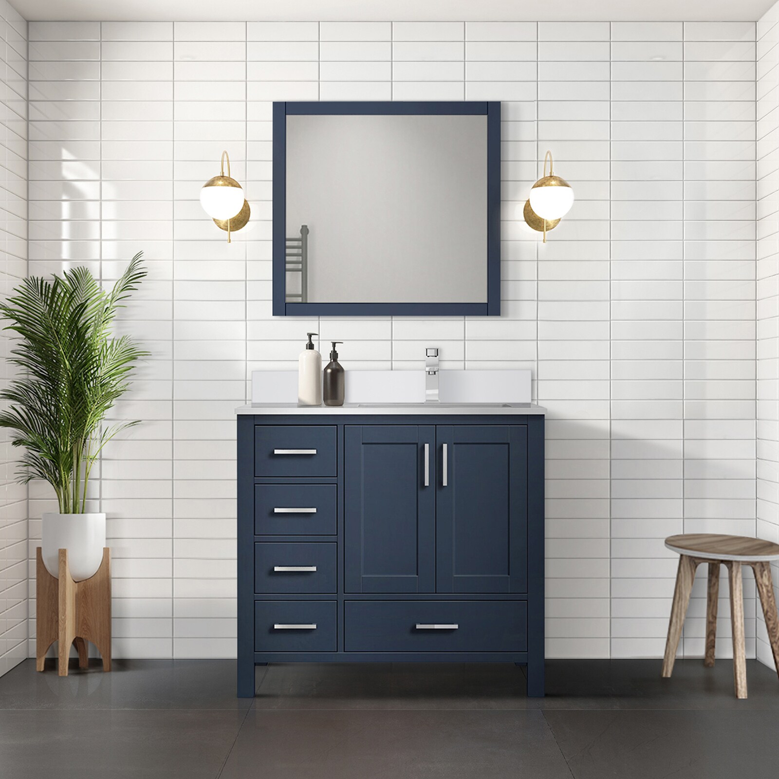 Lexora LVJ36SE311R Bath-Vanity-Combo - View #9