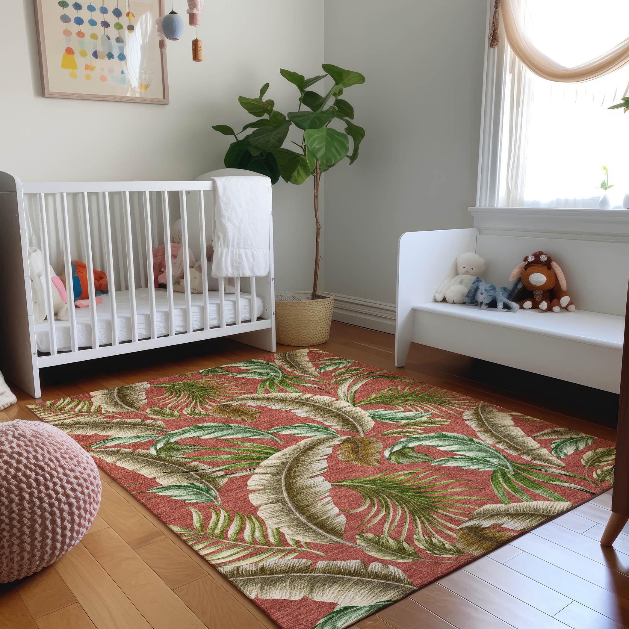 Addison Rugs AMF196SP9X12 Mayfield AMF196SP 9 x 12 (ft) Loomed Polyester Spice Rectangular Indoor Geometric Machine washable Area rug
