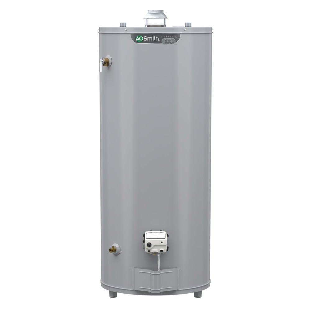 Signature 100 74-Gallon Short 6-year Limited 75100-BTU Natural Gas Water Heater | - A.O. Smith G6-S7576NV