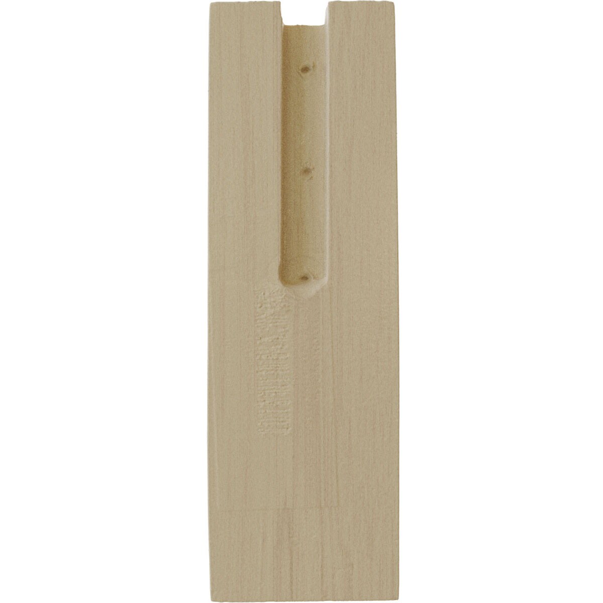 Hamilton Traditional 2.25"W x 7"H x 5"D Rubberwood Corbel