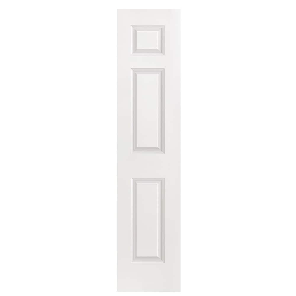 Masonite 782109 Traditional 18-in x 80-in (primed) 6-panel Smooth Hollow core Primed Molded composite Slab Door