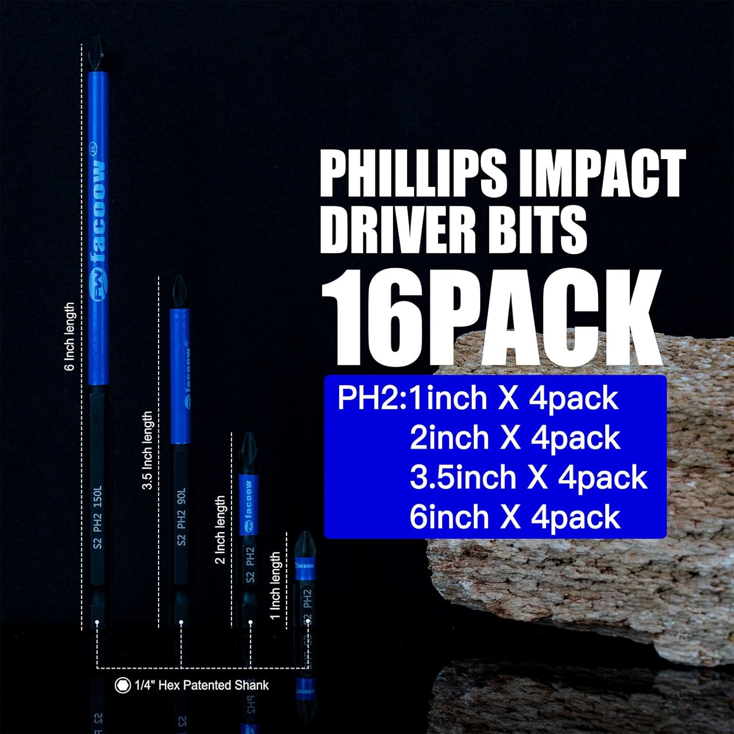 Facoow B0DYJV255F Screwdrivers-Individual - View #3