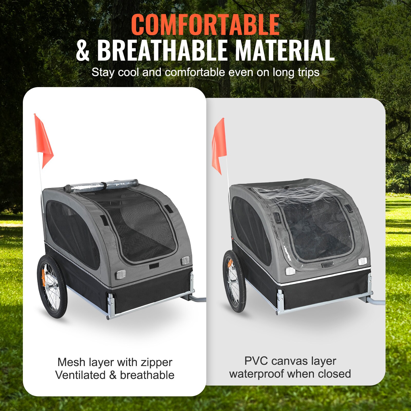 VEVOR SCTCSCWZXCTC04362V0 Pet-Strollers - View #4