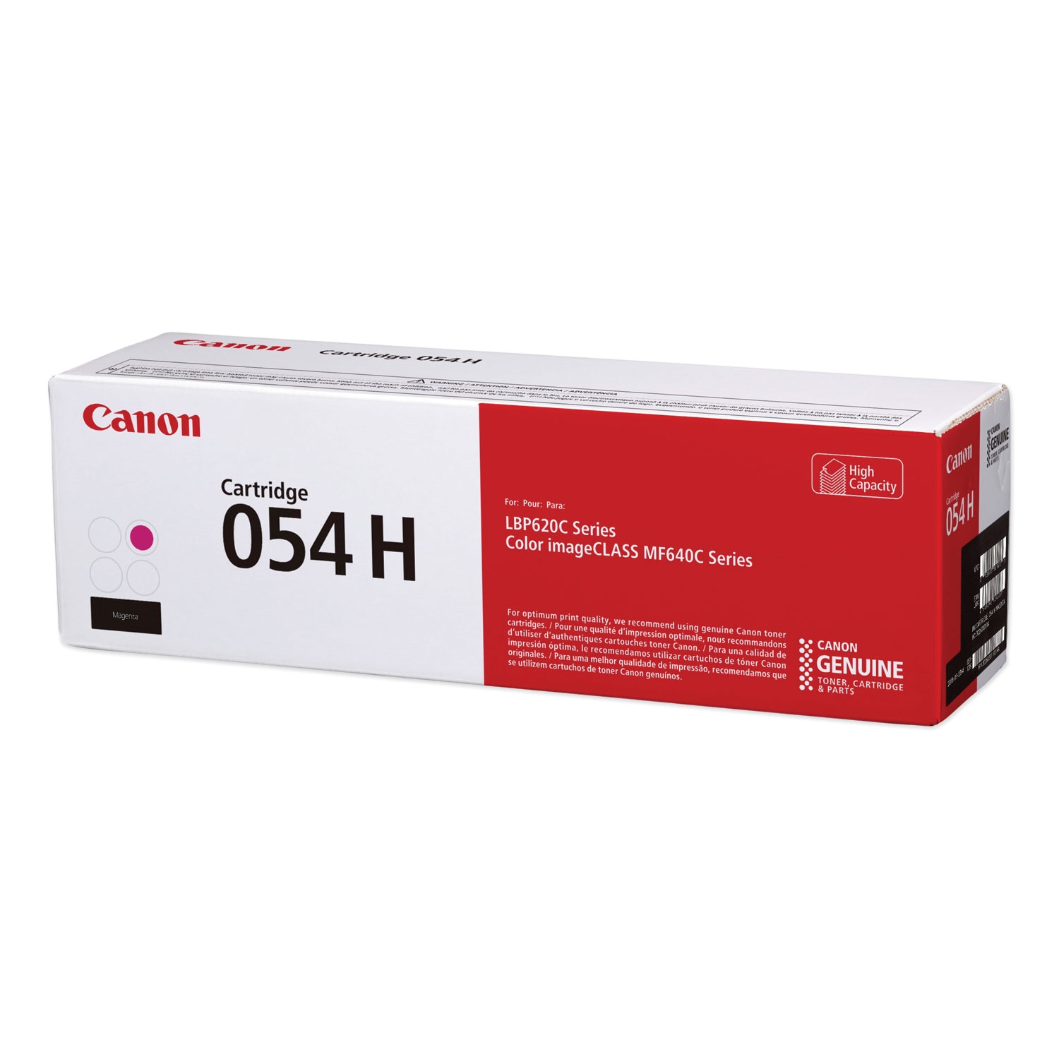 Canon 3026C001 (054H) High-Yield Toner 2300 Page-Yield Magenta #3026C001