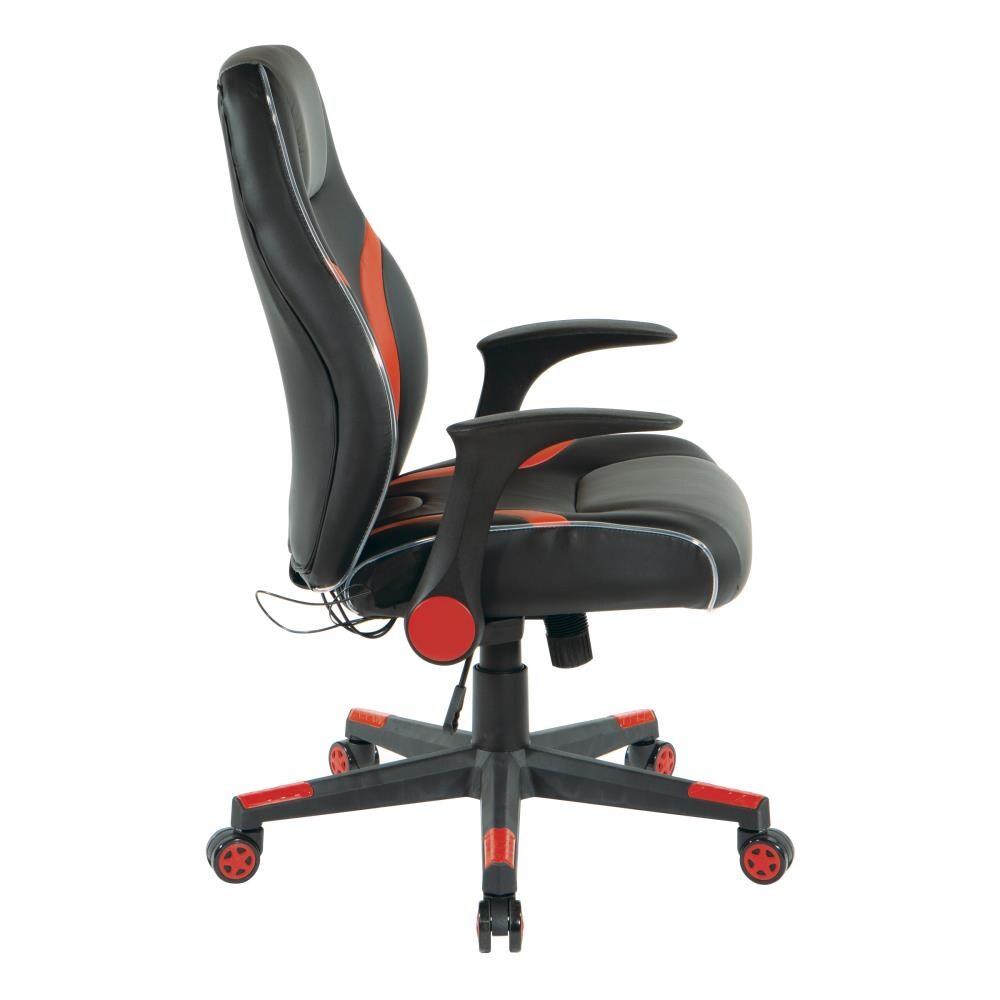 Loungie Rockme Black/Silver Gaming Chair in the Video Gaming