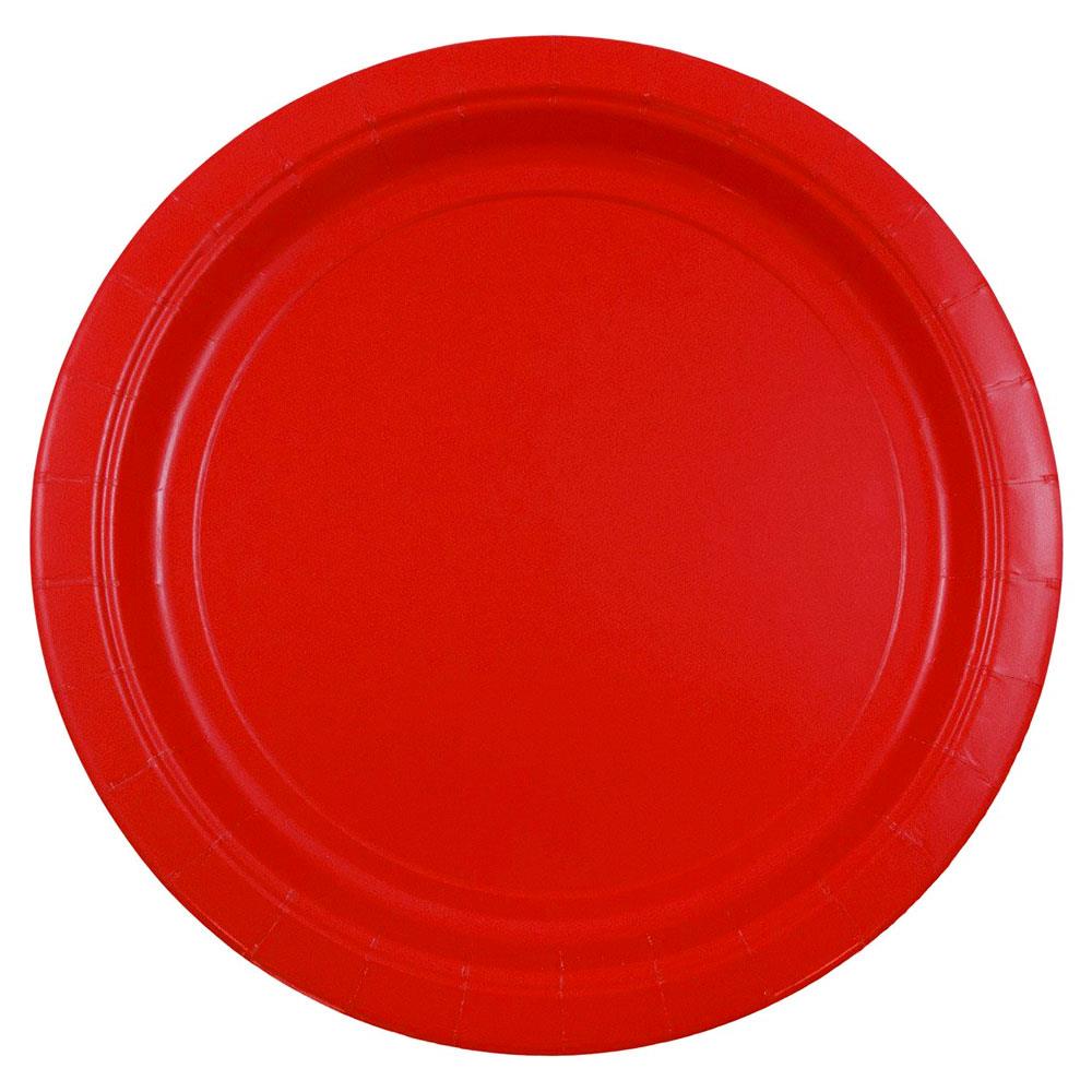 Bulk 9 In. Silver Paper Plates - 1000 Ct.