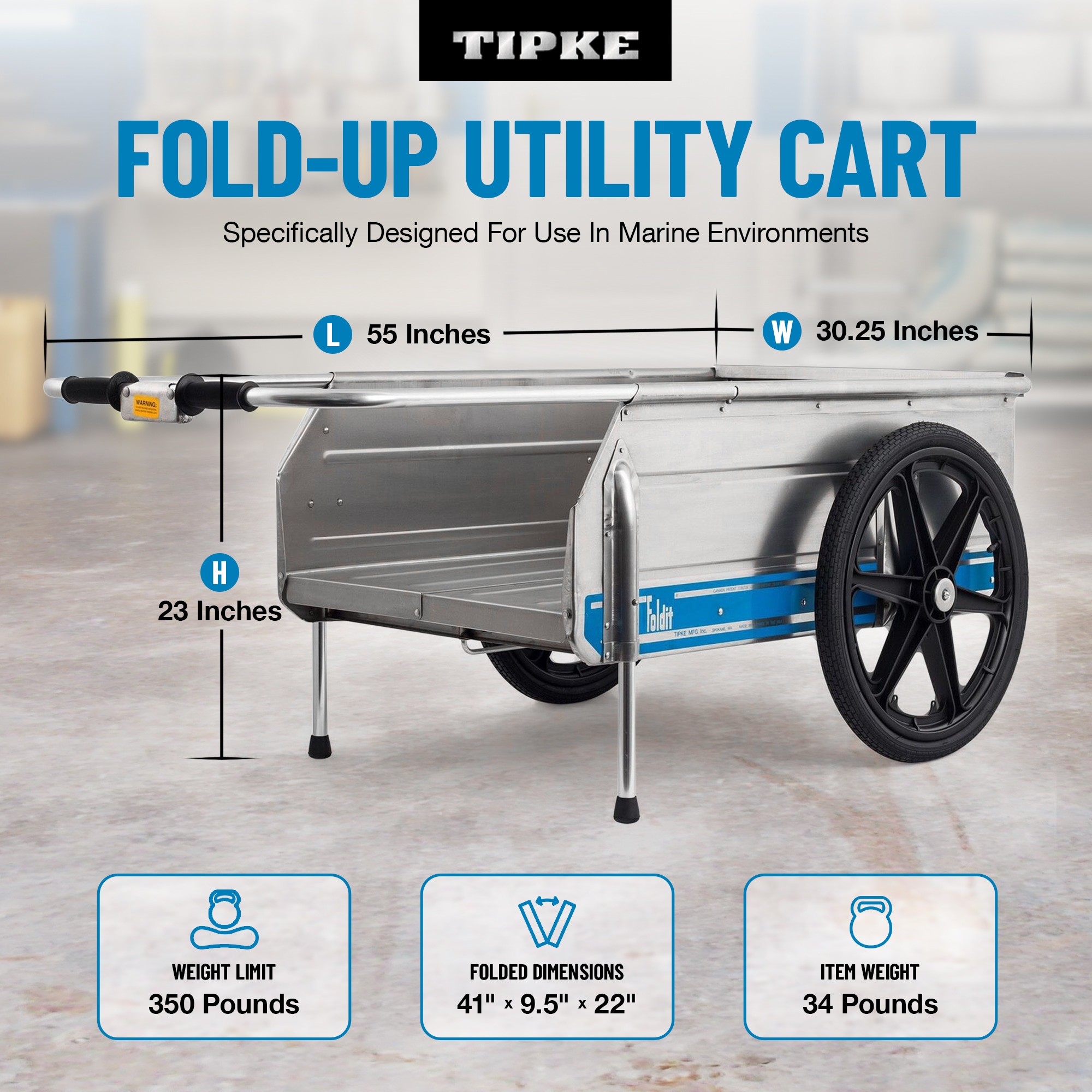 Tipke Manufacturing TIPKE-2100 wheelbarrow - View #2